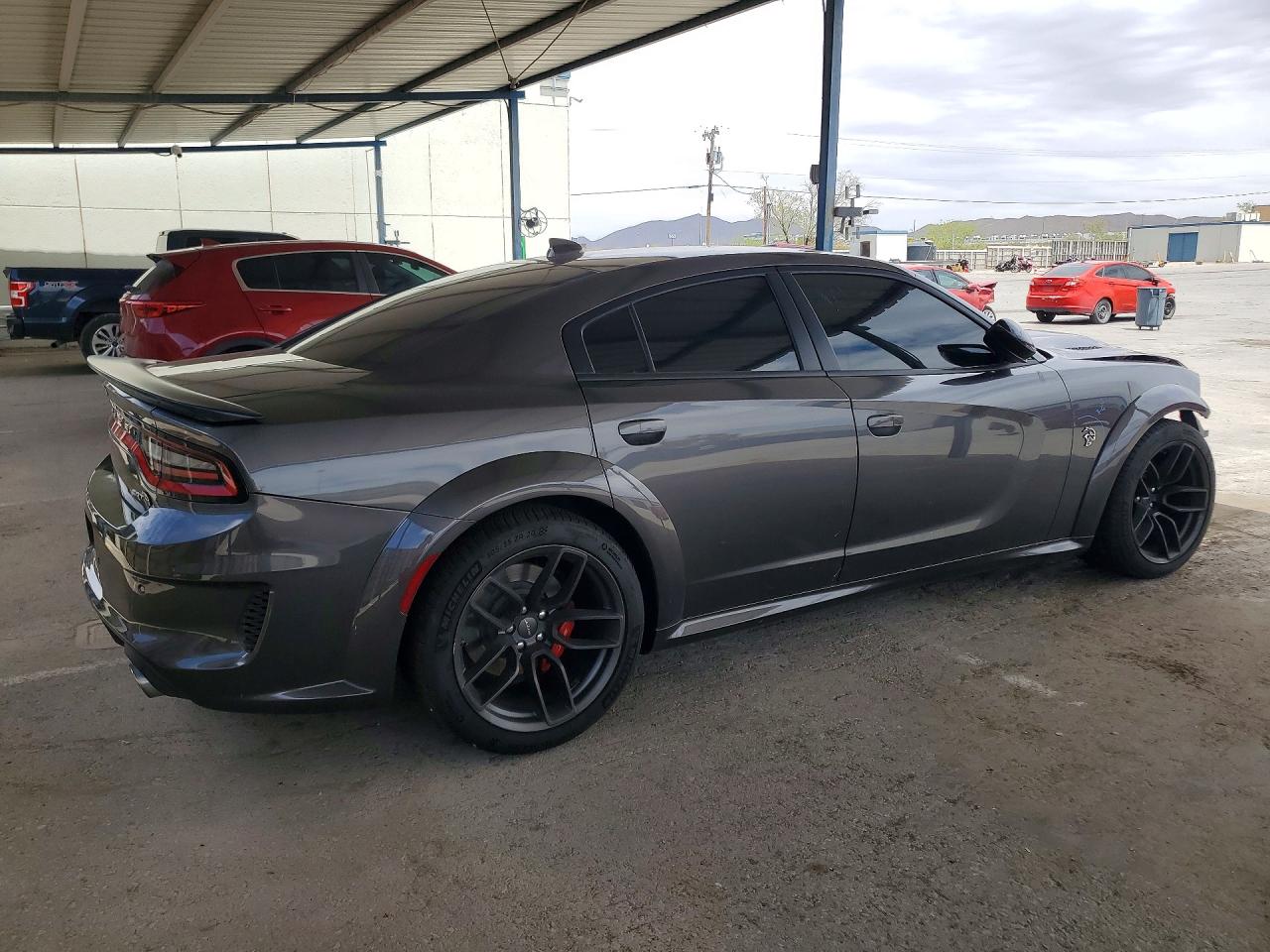 2023 Dodge Charger Srt Hellcat Gray vin: 2C3CDXL94PH642395