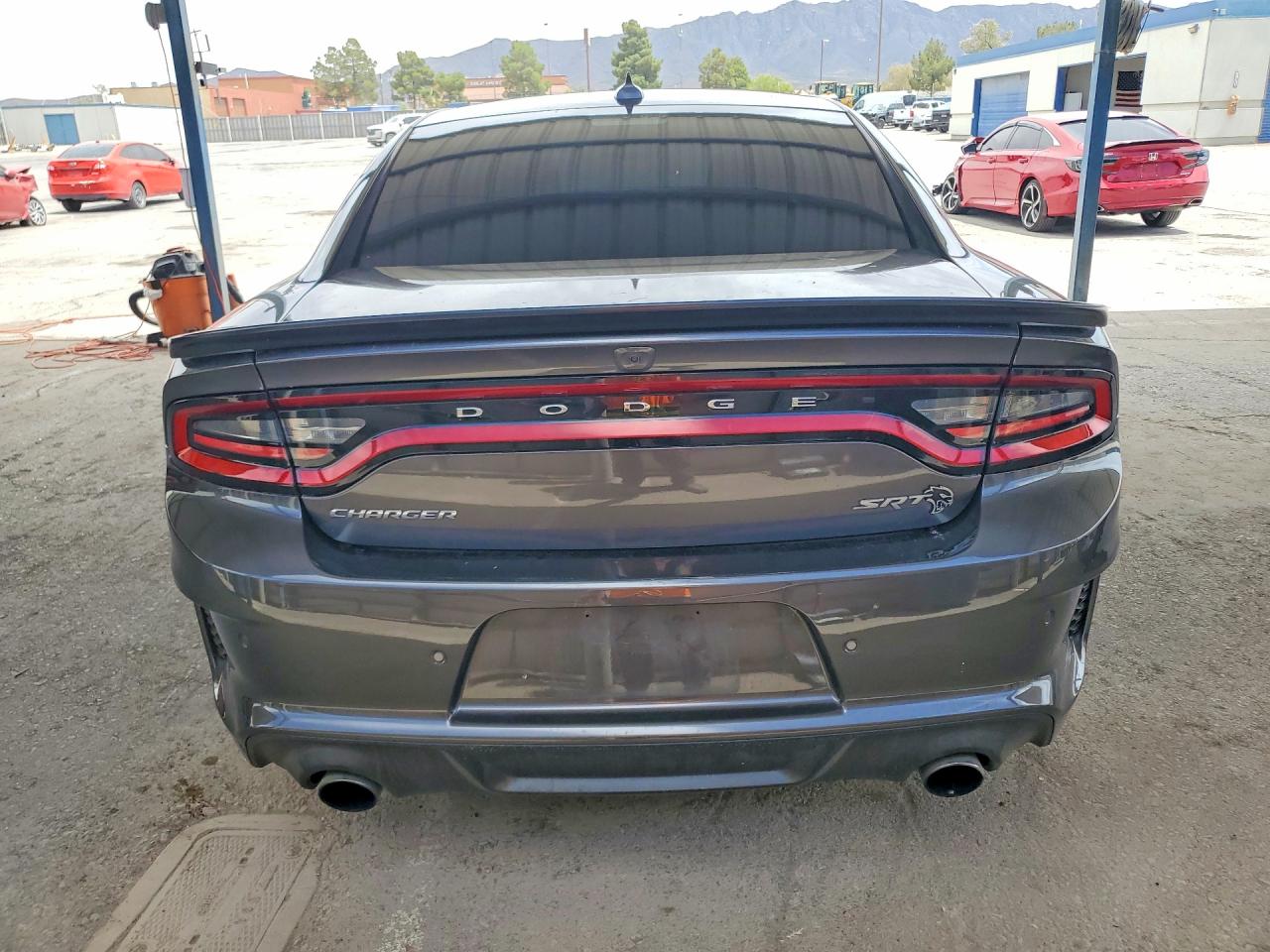 2023 Dodge Charger Srt Hellcat Gray vin: 2C3CDXL94PH642395