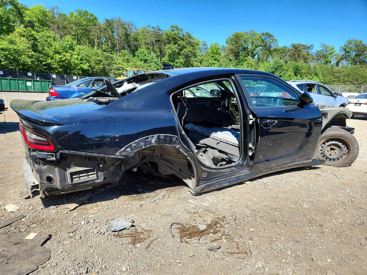 2020 Dodge Charger Srt Hellcat Black vin: 2C3CDXL95LH199247