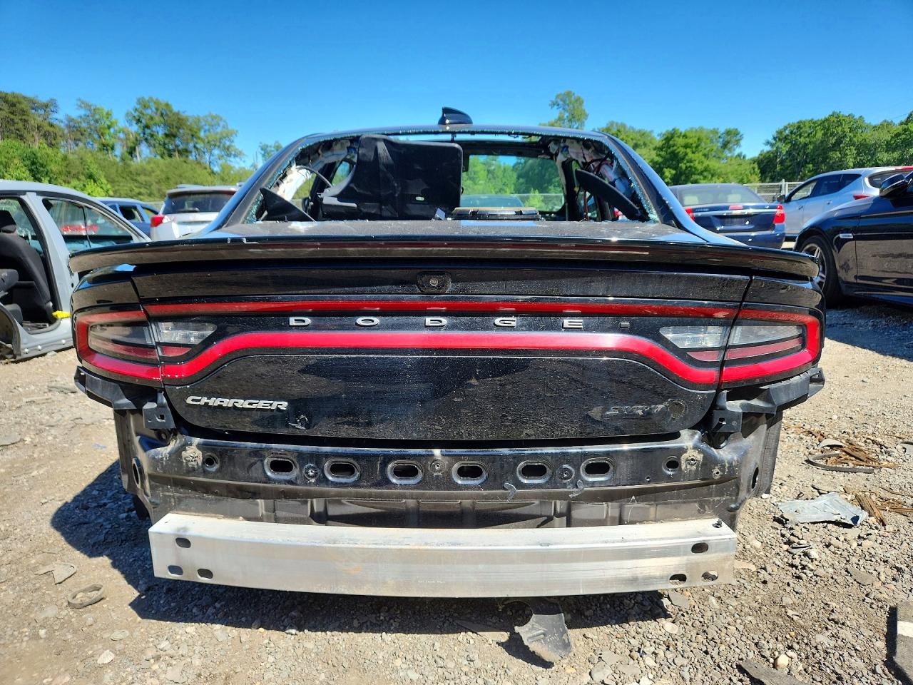 2020 Dodge Charger Srt Hellcat Black vin: 2C3CDXL95LH199247