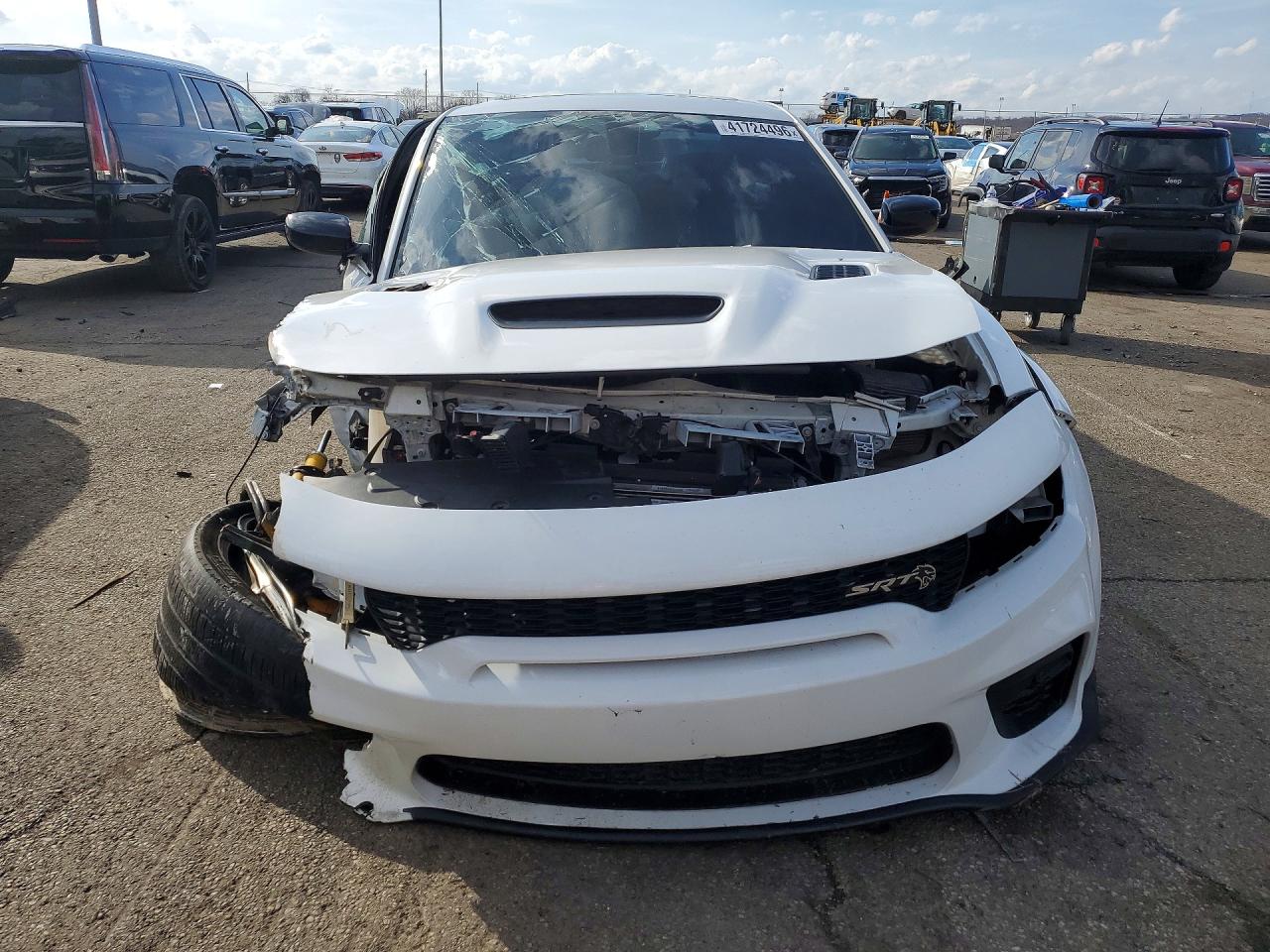 2023 Dodge Charger Srt Hellcat Белый vin: 2C3CDXL97PH579132