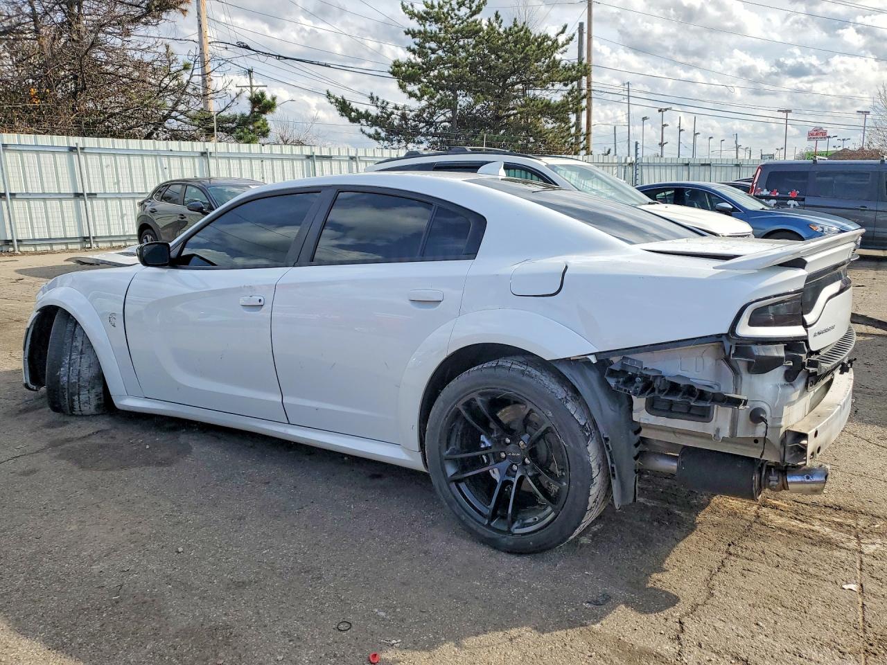 2023 Dodge Charger Srt Hellcat Белый vin: 2C3CDXL97PH579132