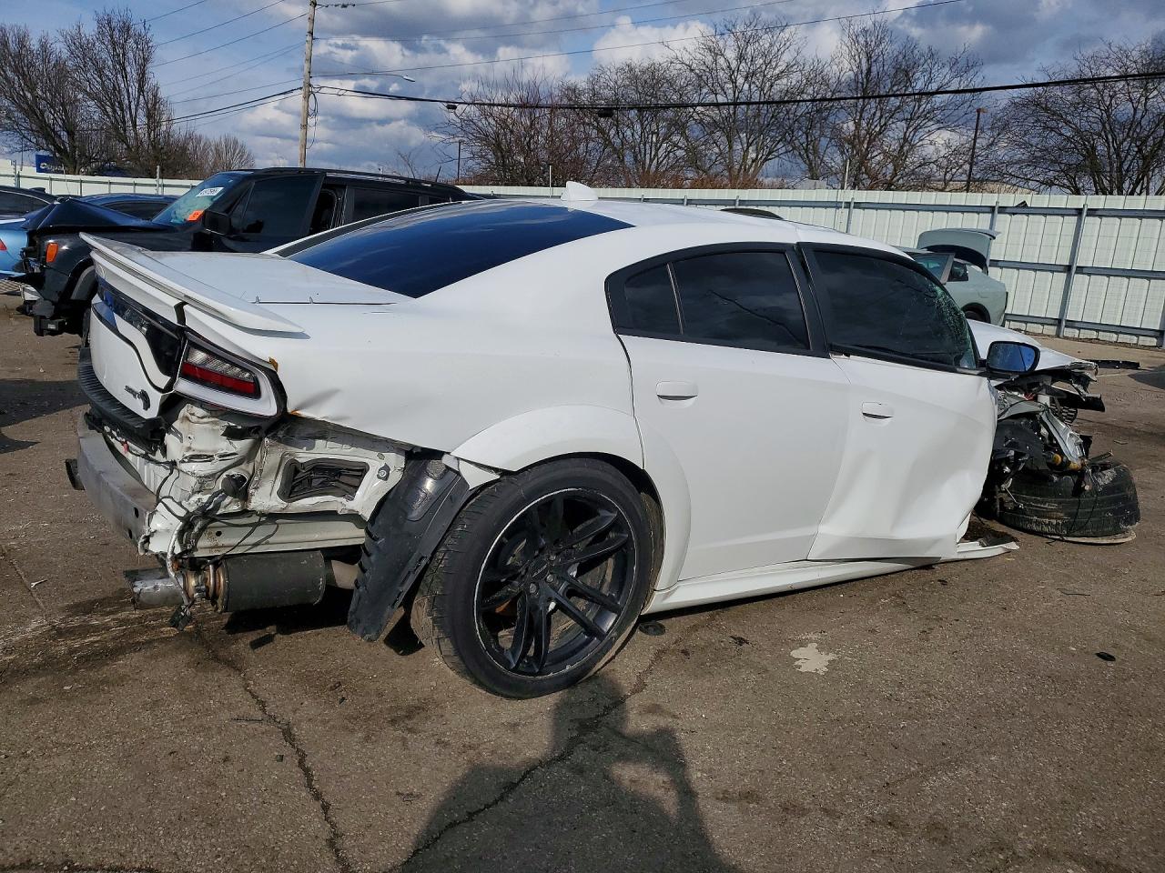 2023 Dodge Charger Srt Hellcat Белый vin: 2C3CDXL97PH579132