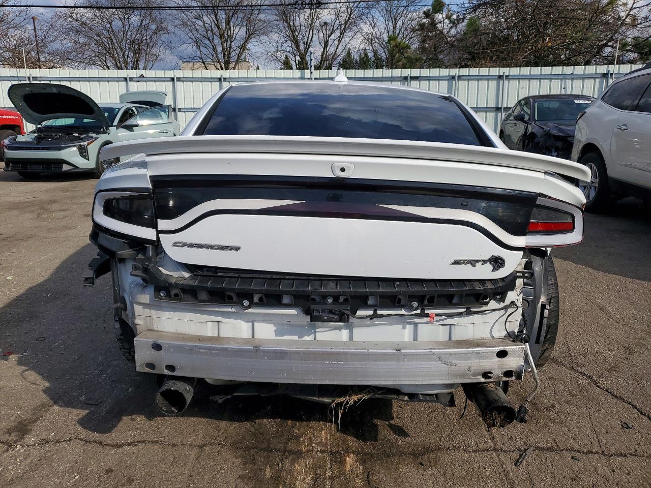 2023 Dodge Charger Srt Hellcat Белый vin: 2C3CDXL97PH579132