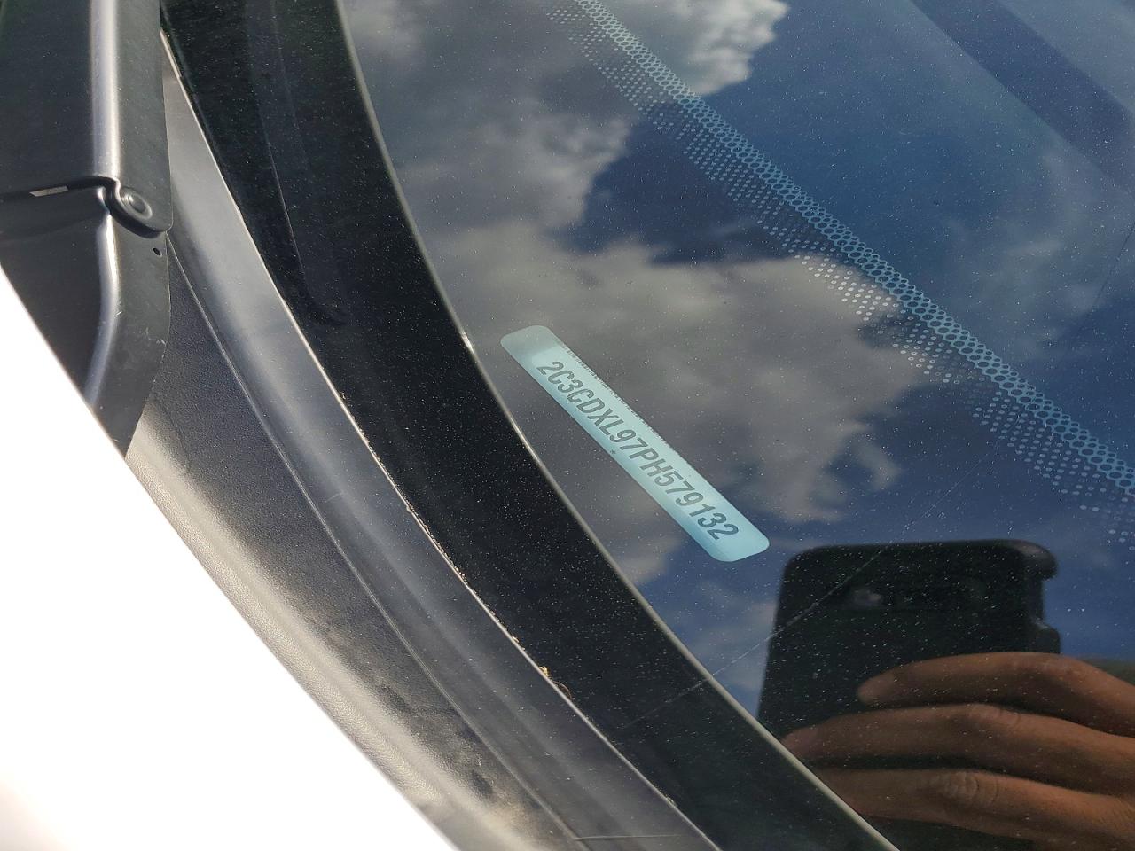 2023 Dodge Charger Srt Hellcat Белый vin: 2C3CDXL97PH579132