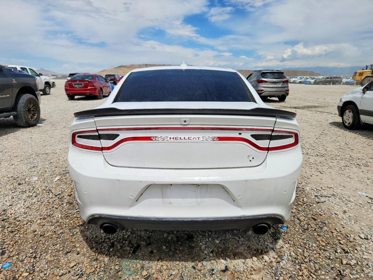 2017 Dodge Charger Srt Hellcat White vin: 2C3CDXL98HH669293