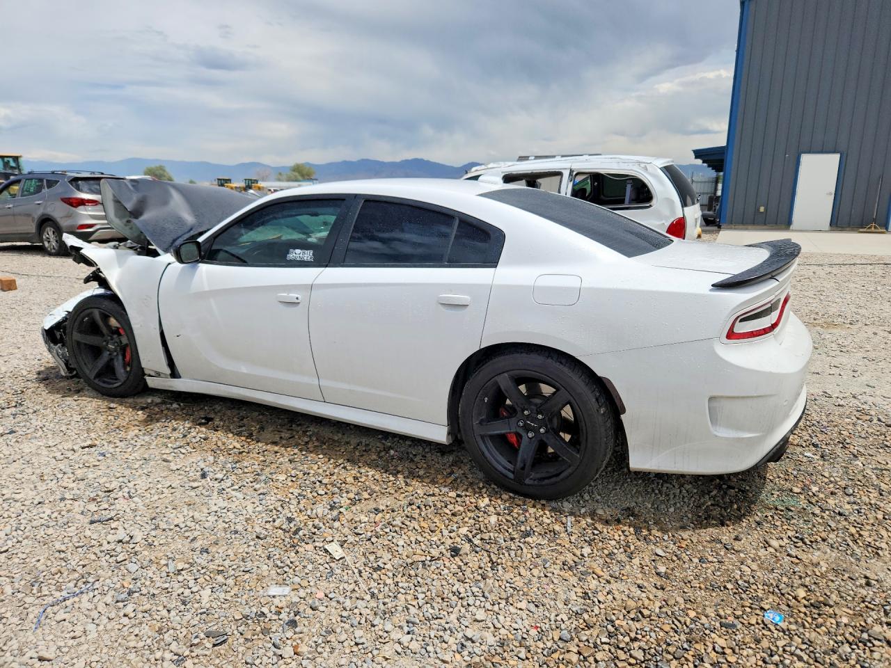2017 Dodge Charger Srt Hellcat White vin: 2C3CDXL98HH669293