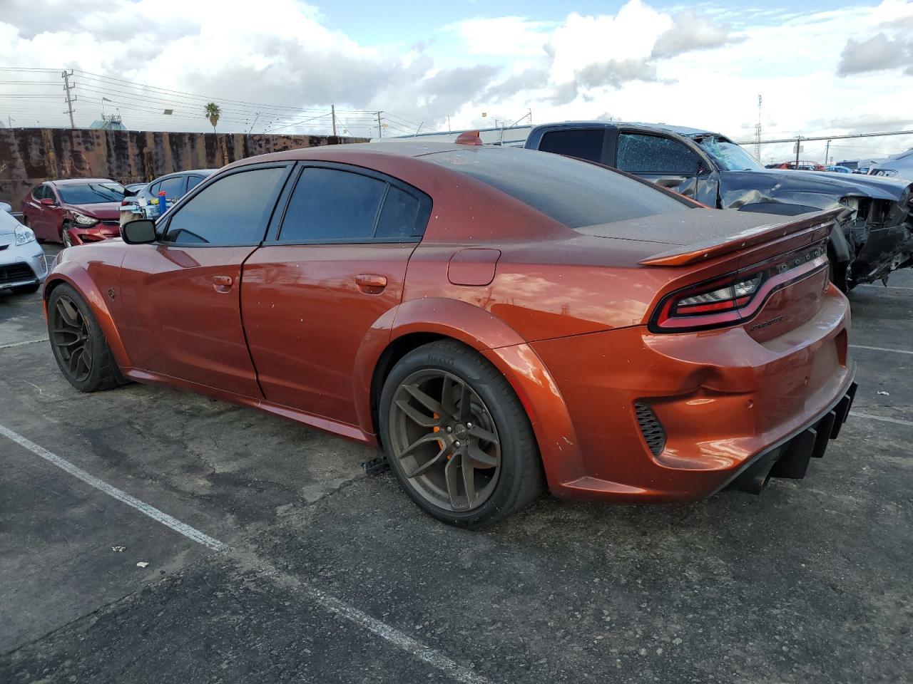 2021 Dodge Charger Srt Hellcat Orange vin: 2C3CDXL98MH503527
