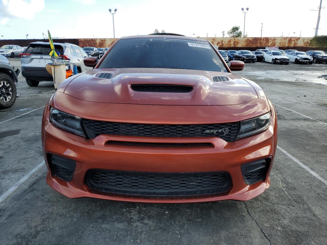2021 Dodge Charger Srt Hellcat Orange vin: 2C3CDXL98MH503527