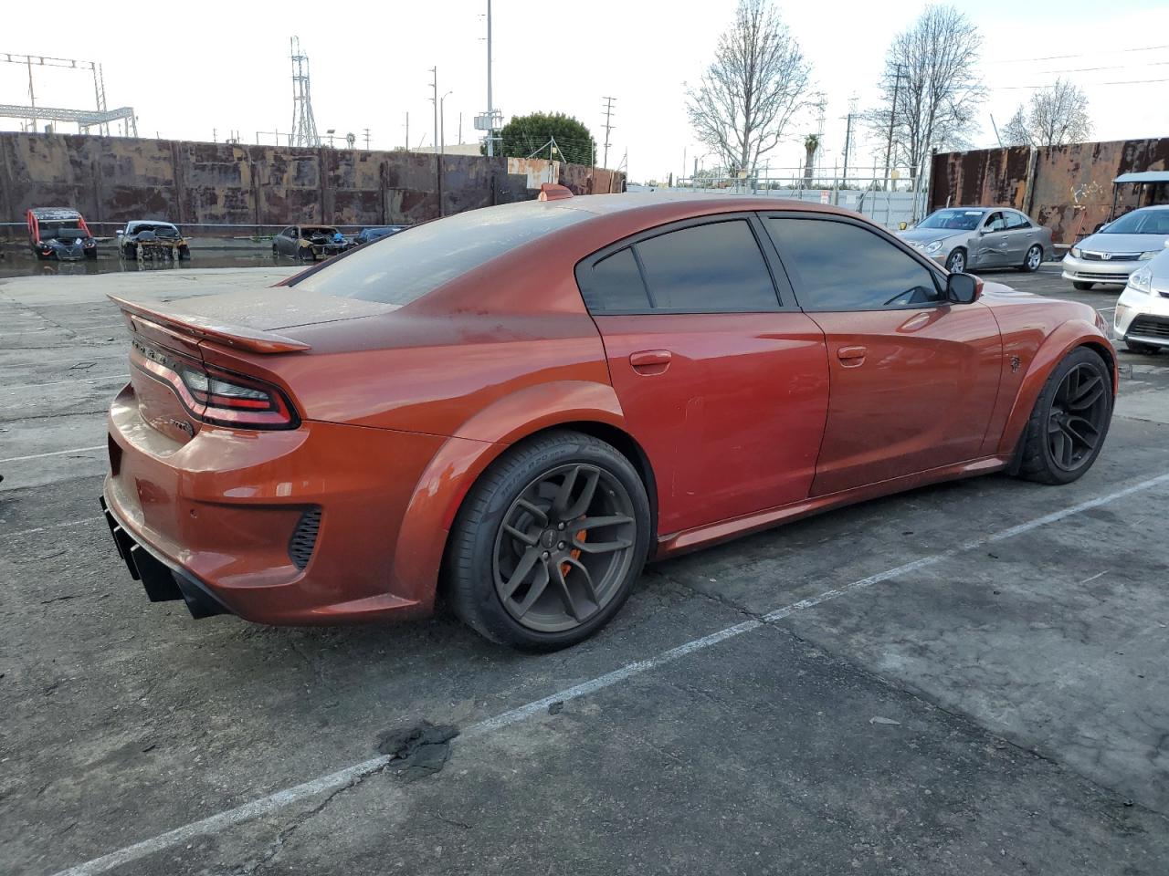 2021 Dodge Charger Srt Hellcat Orange vin: 2C3CDXL98MH503527