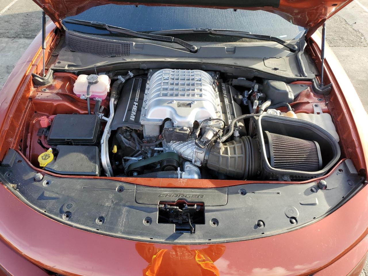 2021 Dodge Charger Srt Hellcat Orange vin: 2C3CDXL98MH503527