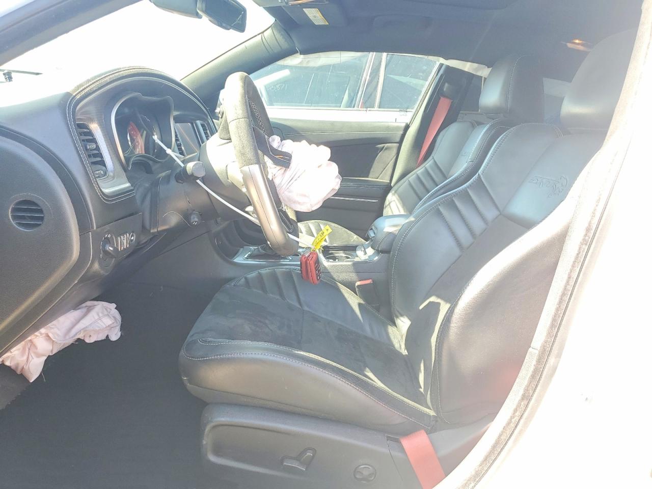 2021 Dodge Charger Srt Hellcat White vin: 2C3CDXL9XMH649587