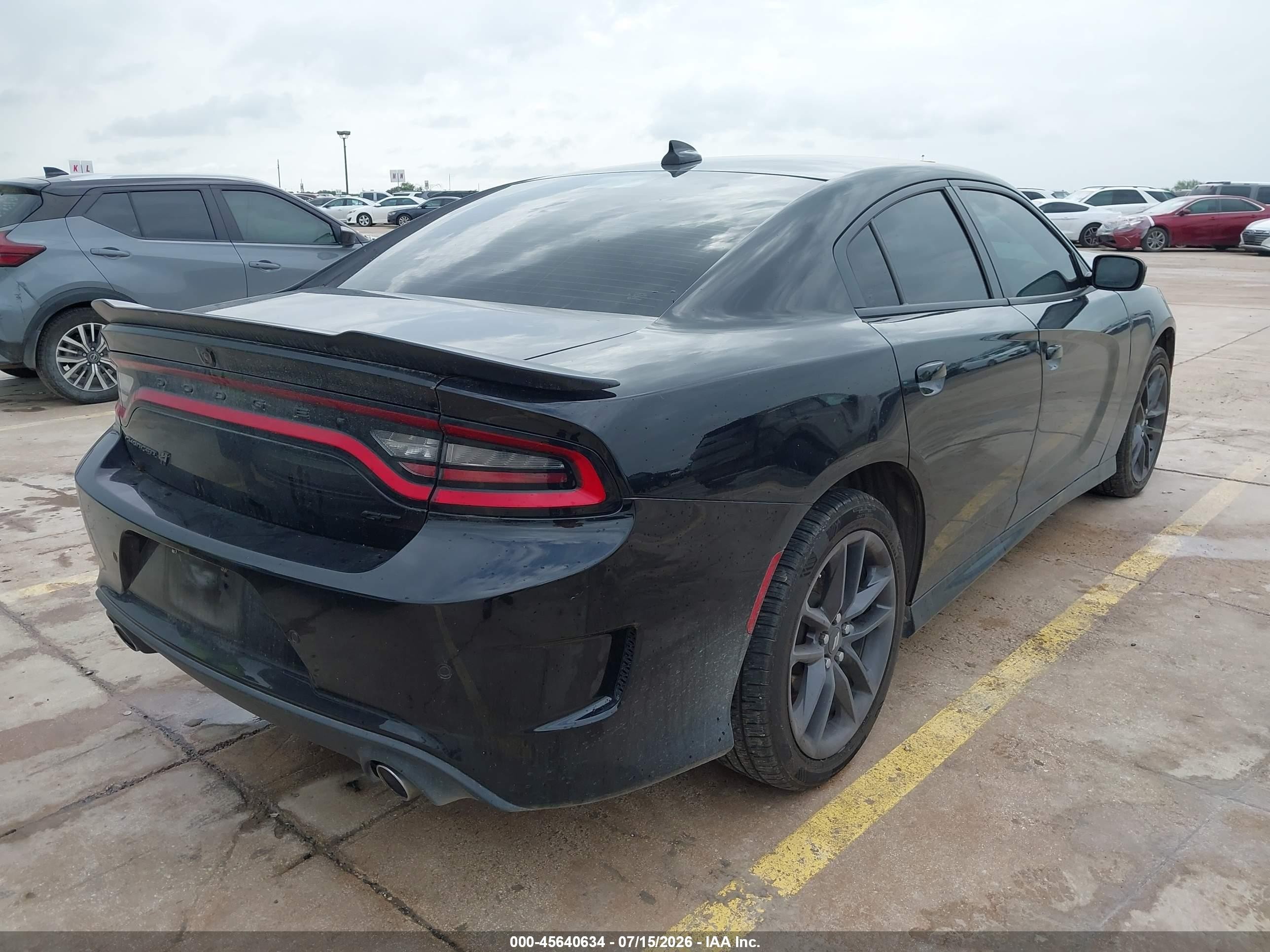 2022 Dodge Charger Gt Awd Black vin: 2C3CDXMG9NH120758