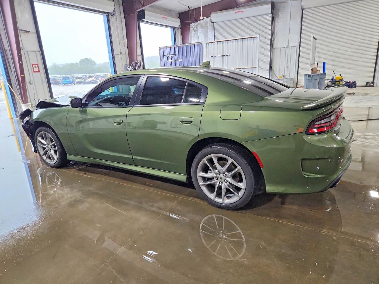 2022 Dodge Charger Gt Green vin: 2C3CDXMGXNH174148
