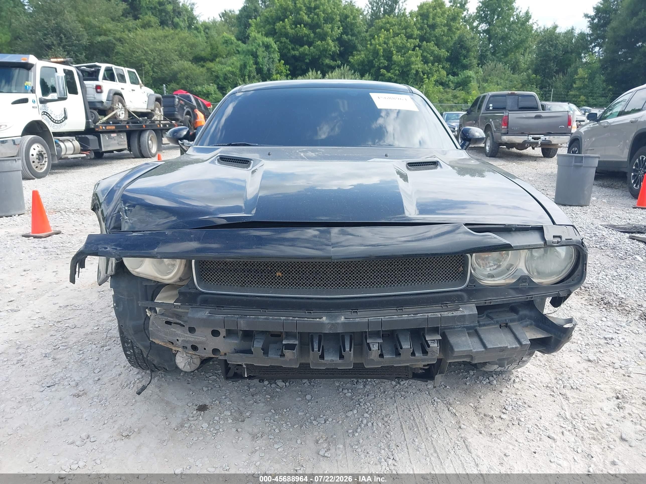 2012 Dodge Challenger Sxt Black vin: 2C3CDYAG0CH106223