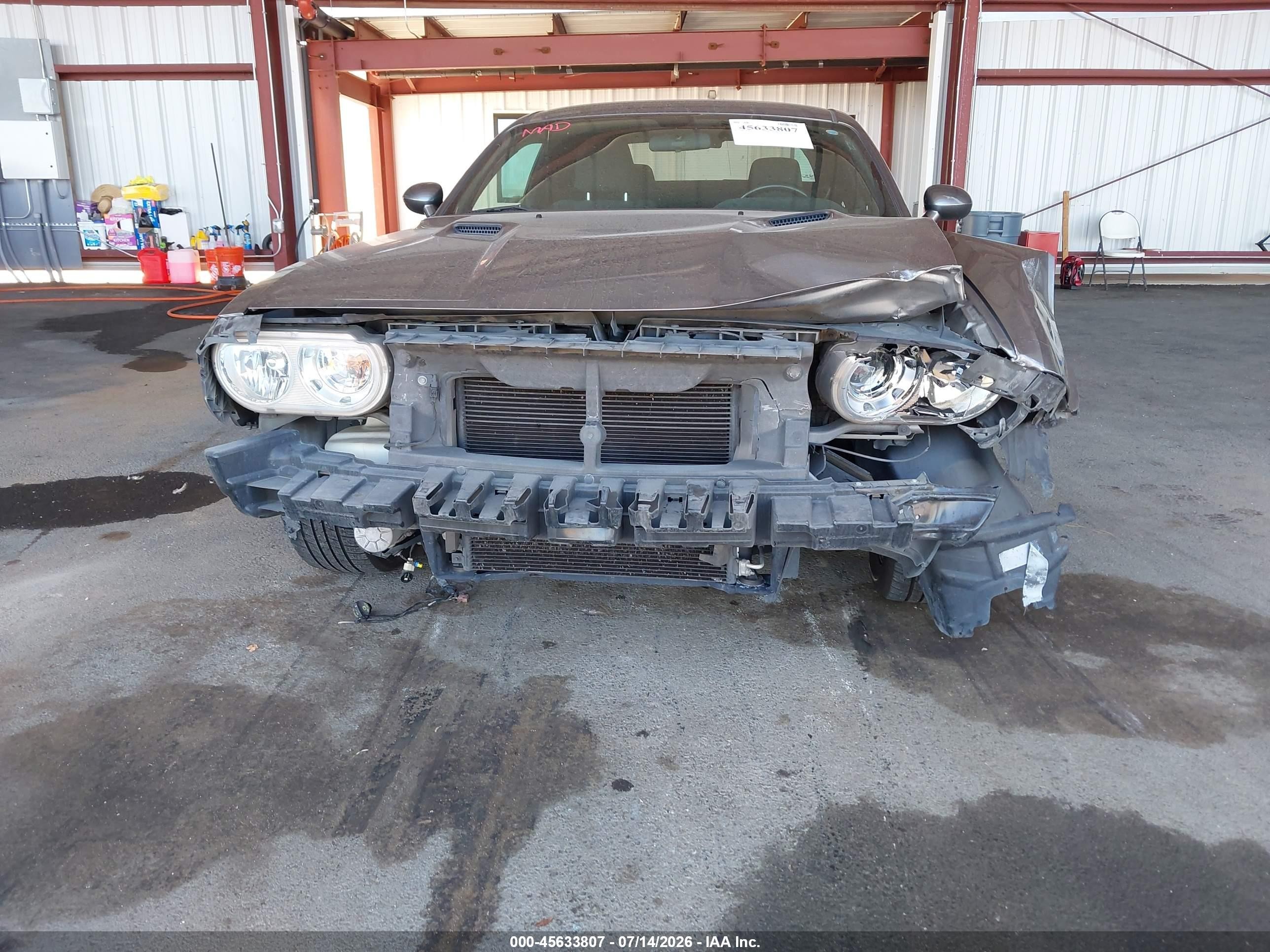 2012 Dodge Challenger Sxt Gray vin: 2C3CDYAG0CH128187