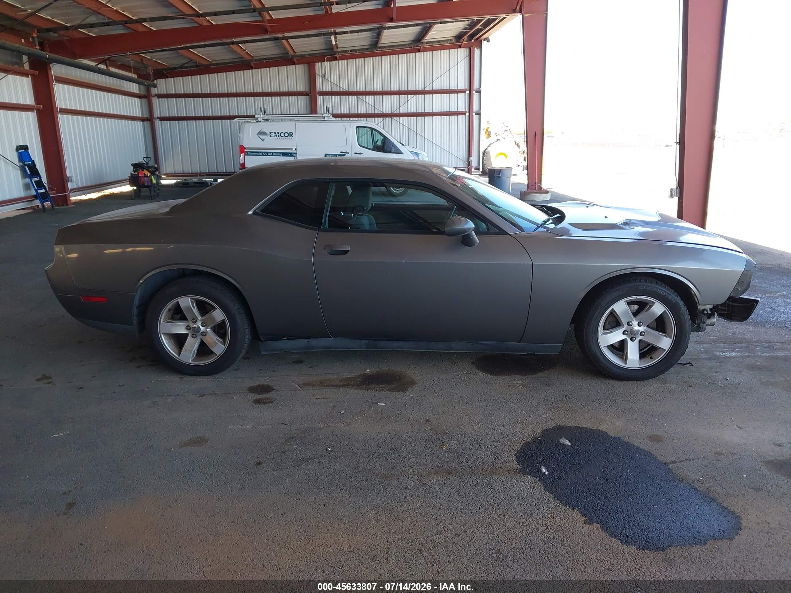 2012 Dodge Challenger Sxt Gray vin: 2C3CDYAG0CH128187