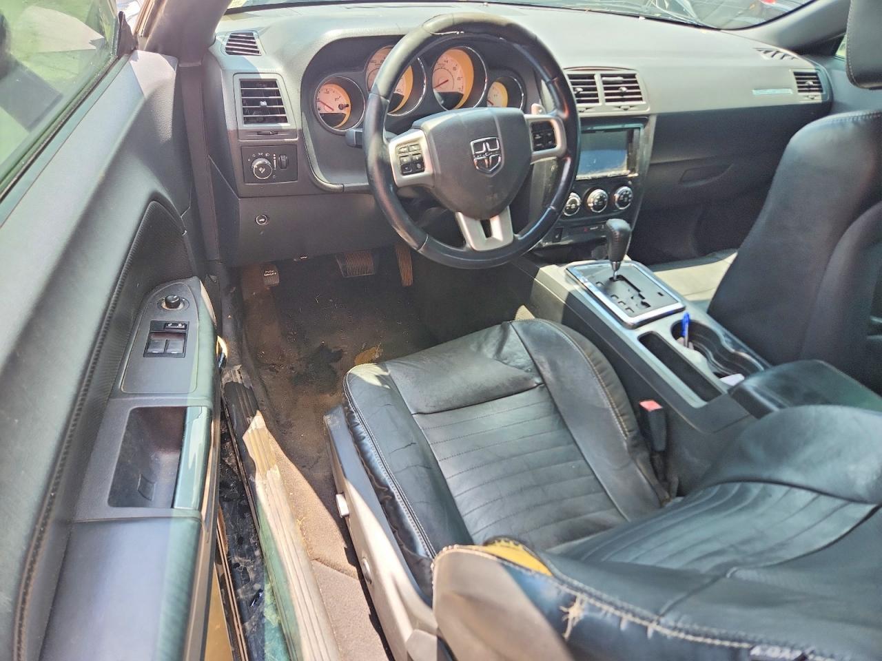 2012 Dodge Challenger Sxt Black vin: 2C3CDYAG0CH128383