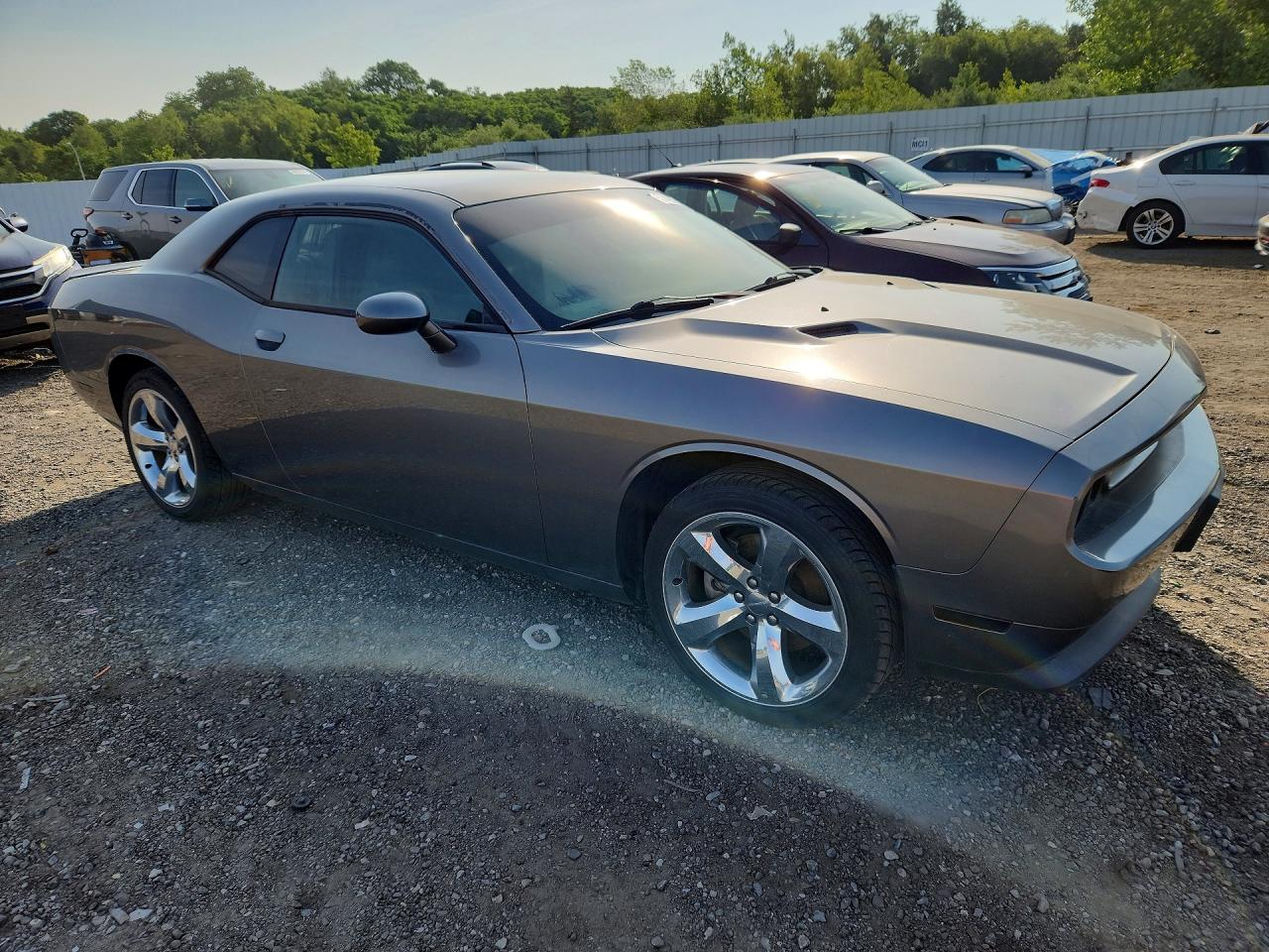 2012 Dodge Challenger Sxt Gray vin: 2C3CDYAG0CH133566