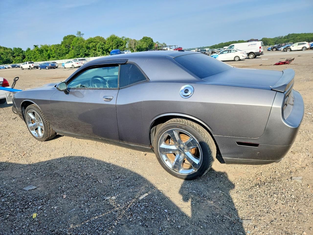 2012 Dodge Challenger Sxt Gray vin: 2C3CDYAG0CH133566