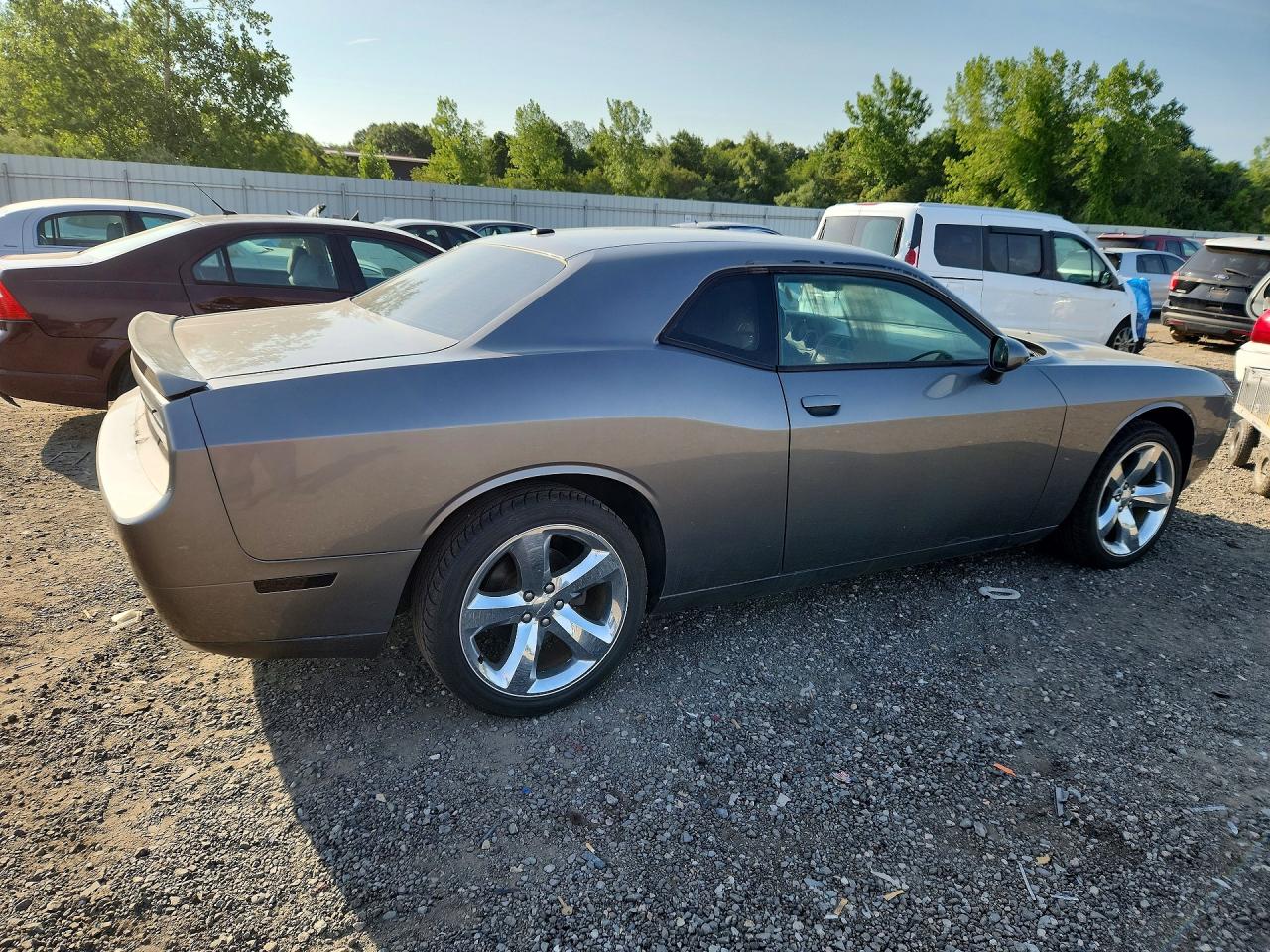 2012 Dodge Challenger Sxt Gray vin: 2C3CDYAG0CH133566