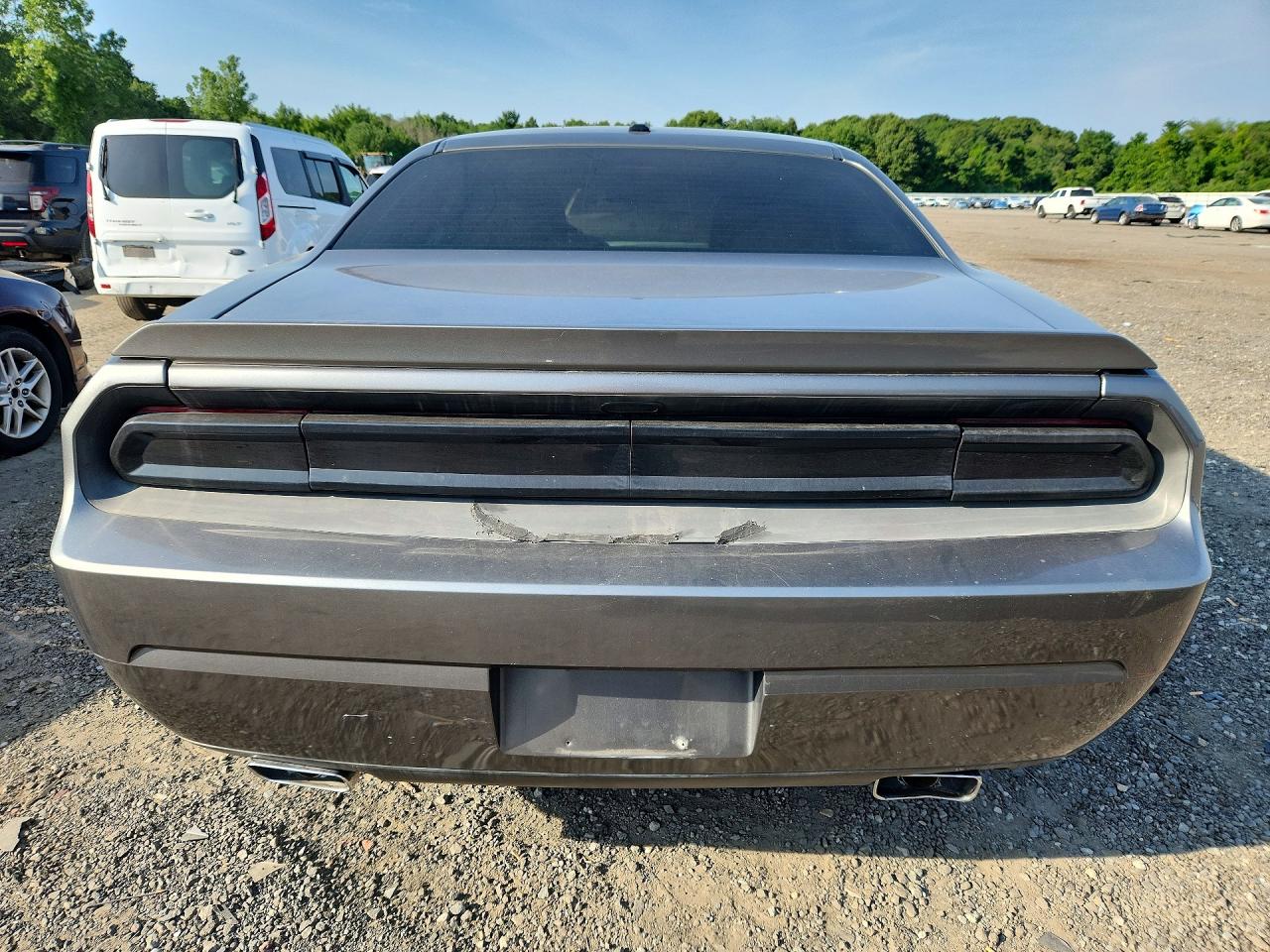 2012 Dodge Challenger Sxt Gray vin: 2C3CDYAG0CH133566