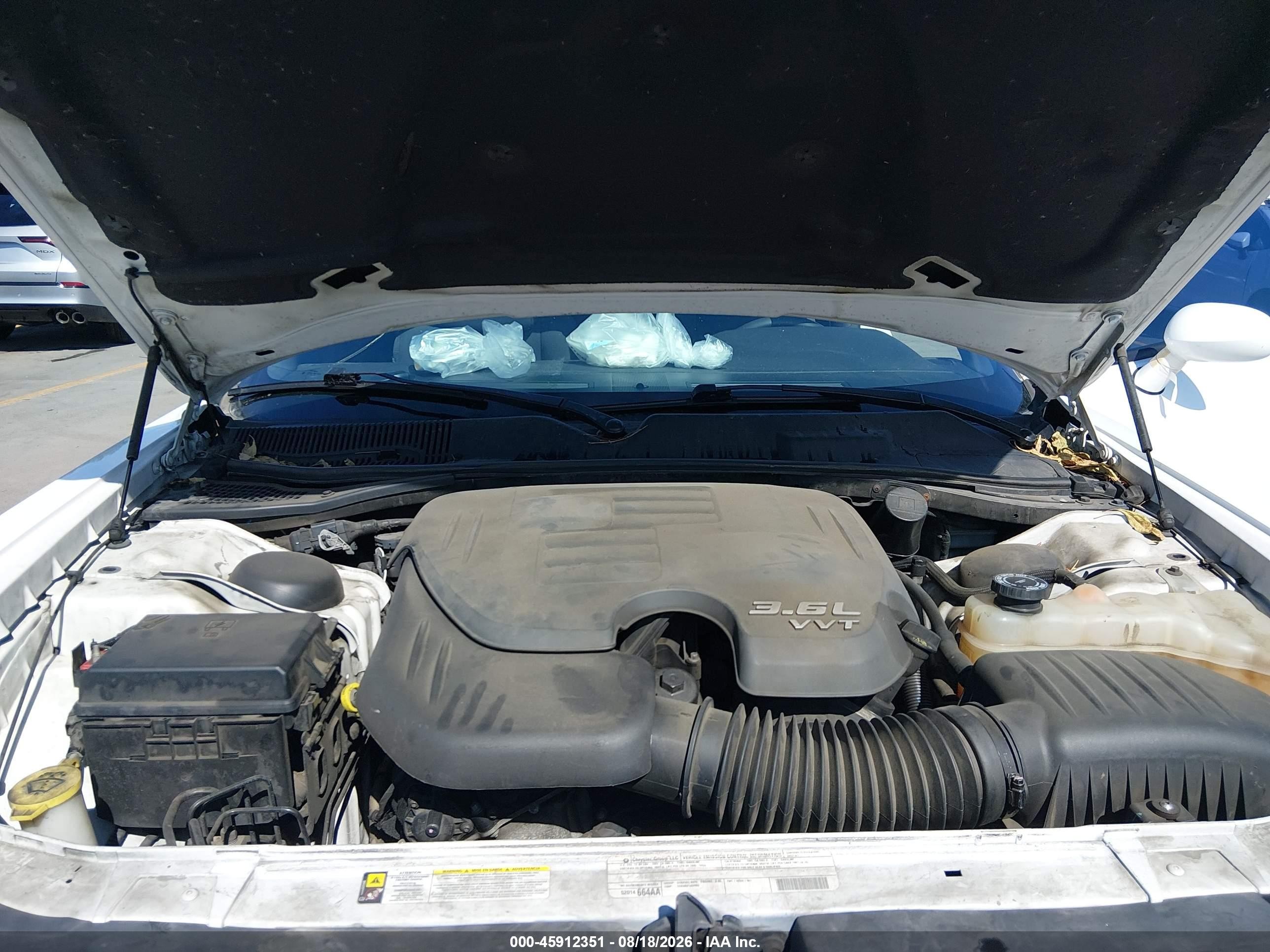 2012 Dodge Challenger Sxt Белый vin: 2C3CDYAG0CH258745