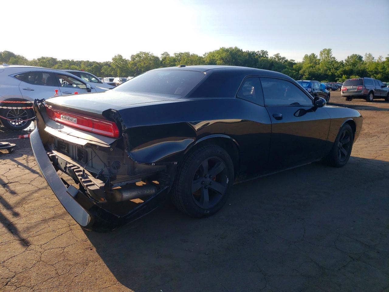 2013 Dodge Challenger Sxt Black vin: 2C3CDYAG0DH510480