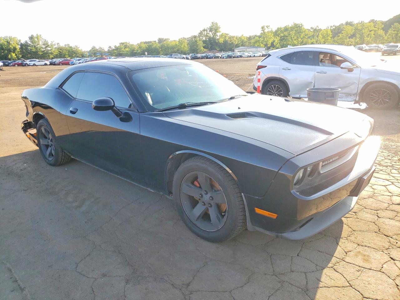 2013 Dodge Challenger Sxt Black vin: 2C3CDYAG0DH510480