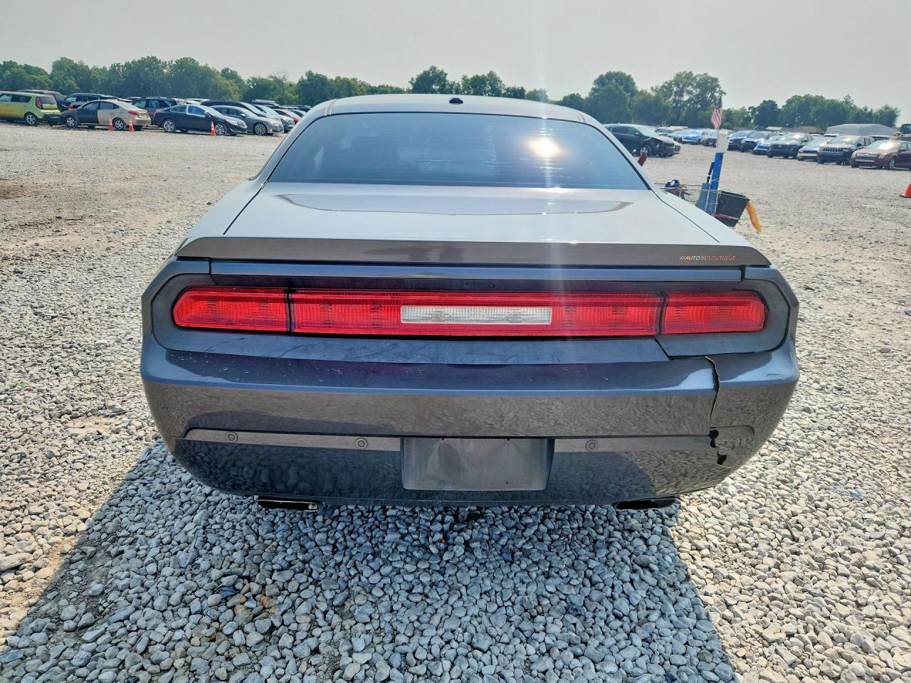 2013 Dodge Challenger Sxt Gray vin: 2C3CDYAG0DH573885