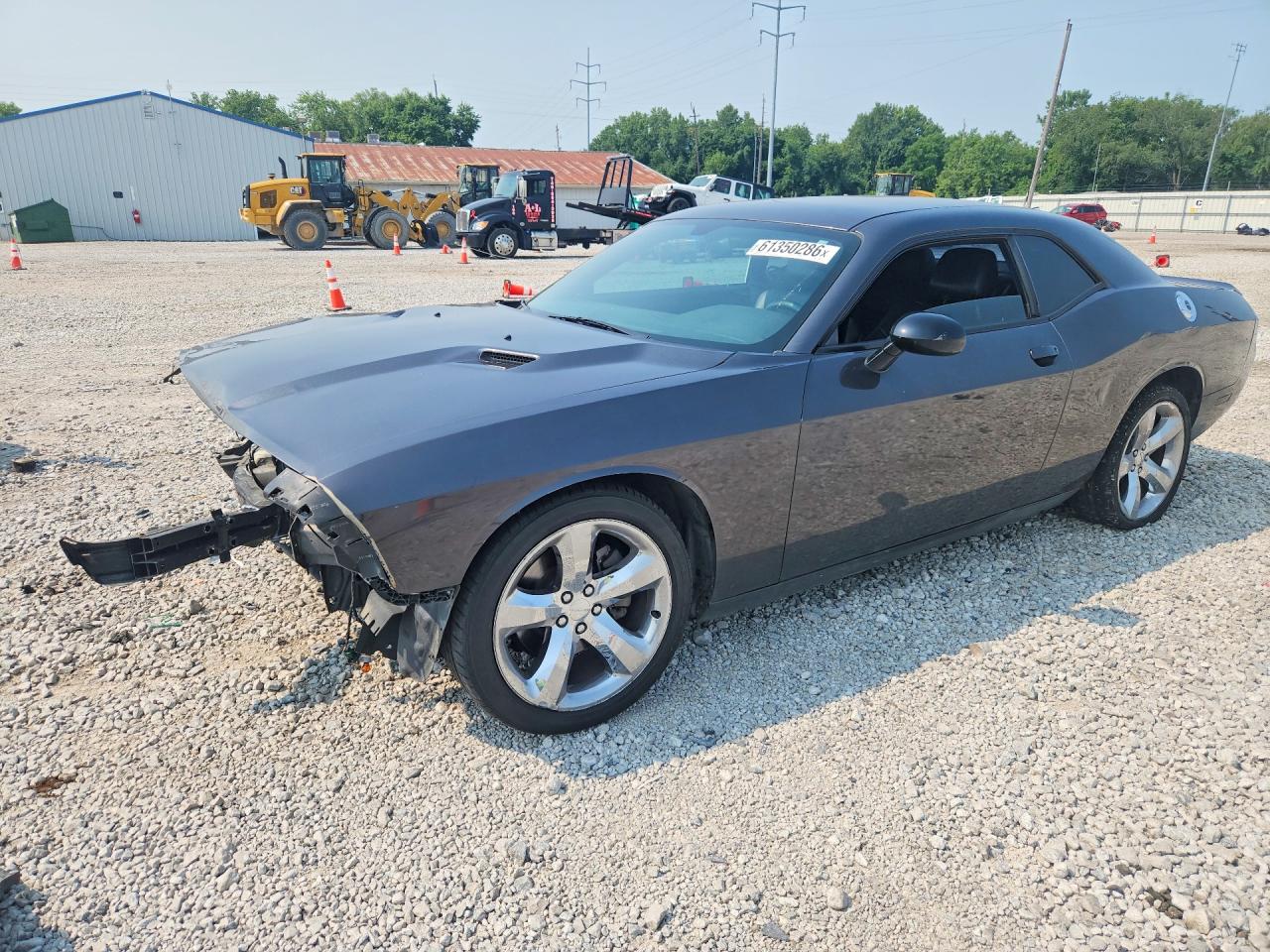 2013 Dodge Challenger Sxt Gray vin: 2C3CDYAG0DH573885