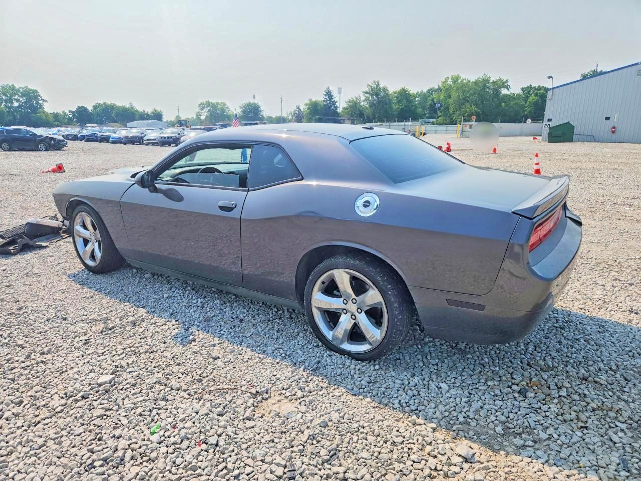 2013 Dodge Challenger Sxt Gray vin: 2C3CDYAG0DH573885