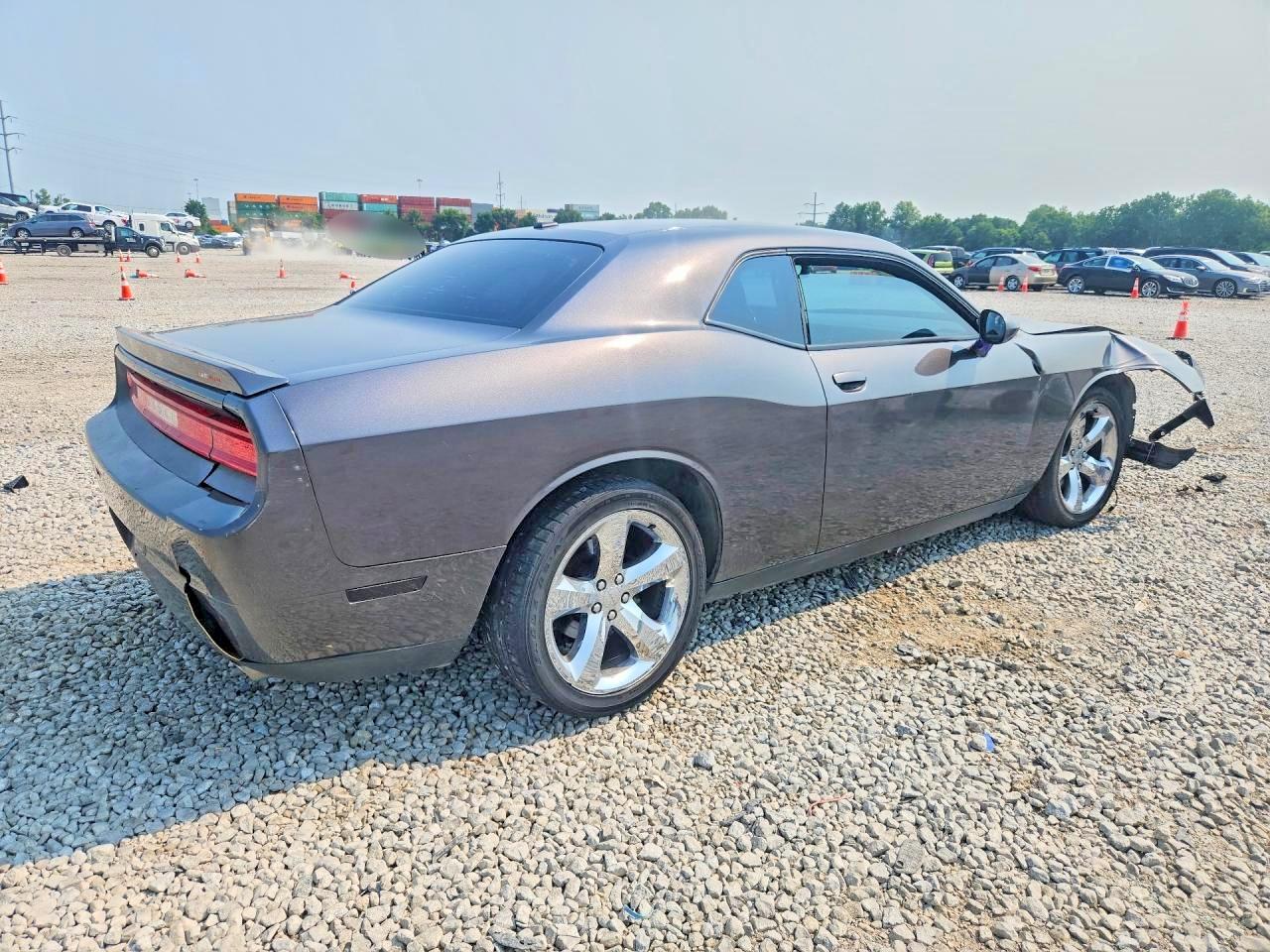 2013 Dodge Challenger Sxt Gray vin: 2C3CDYAG0DH573885
