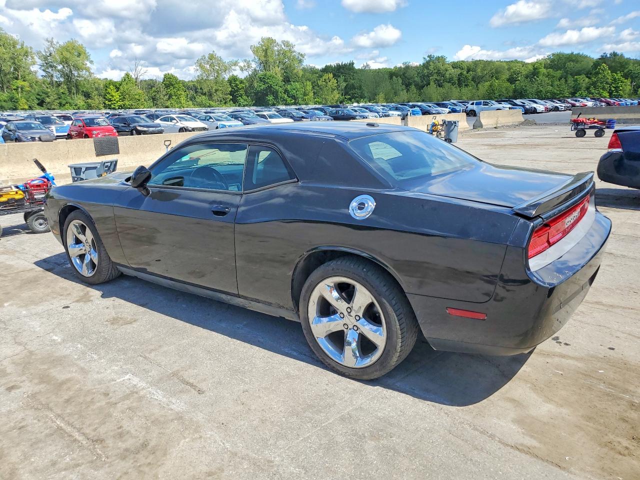 2013 Dodge Challenger Sxt Black vin: 2C3CDYAG0DH573918