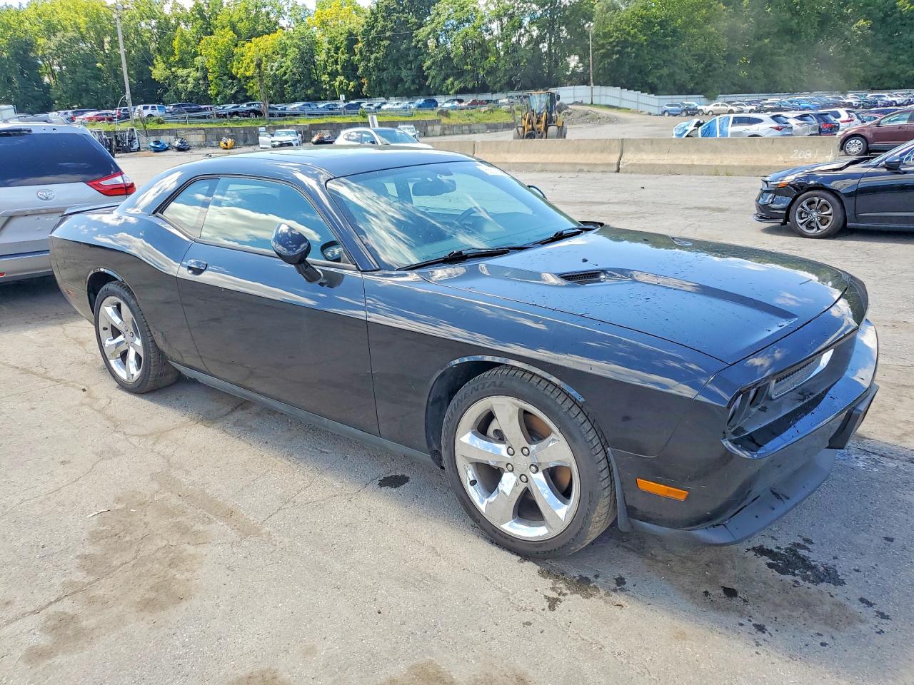 2013 Dodge Challenger Sxt Black vin: 2C3CDYAG0DH573918