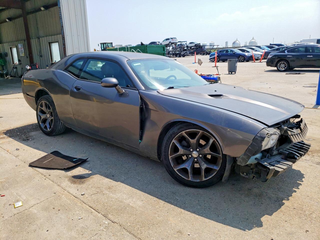 2013 Dodge Challenger Sxt Gray vin: 2C3CDYAG0DH599726