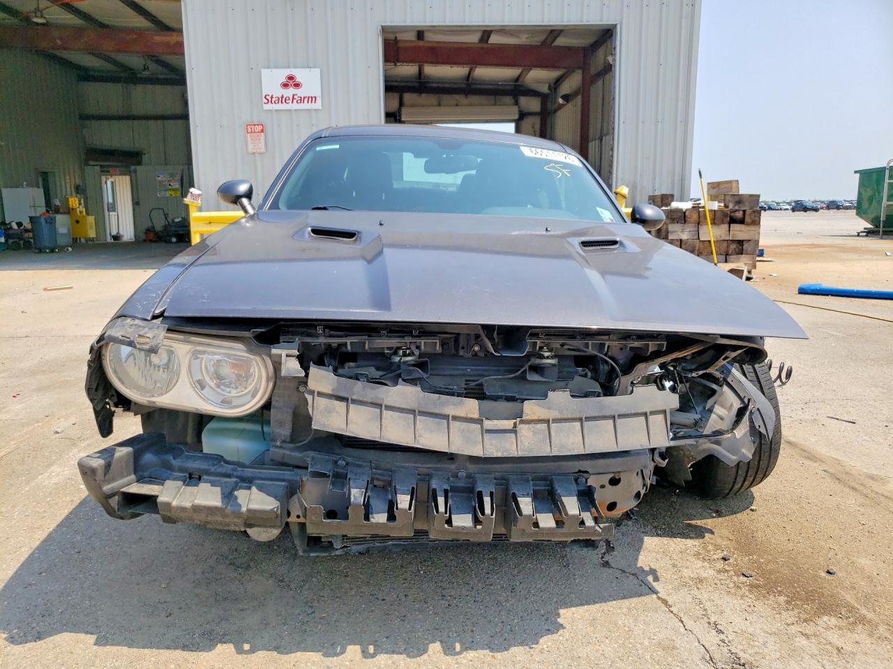 2013 Dodge Challenger Sxt Gray vin: 2C3CDYAG0DH599726
