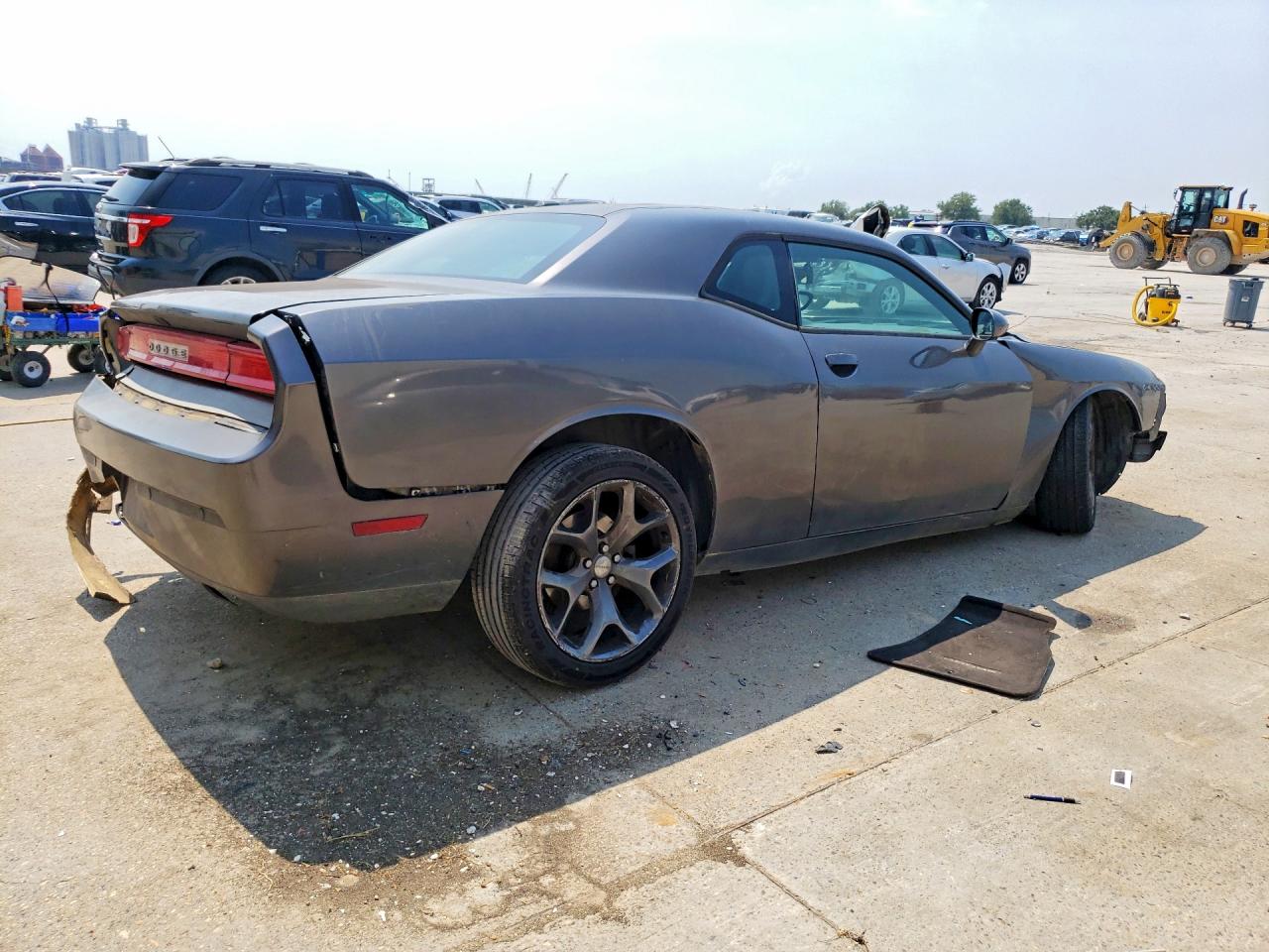 2013 Dodge Challenger Sxt Gray vin: 2C3CDYAG0DH599726