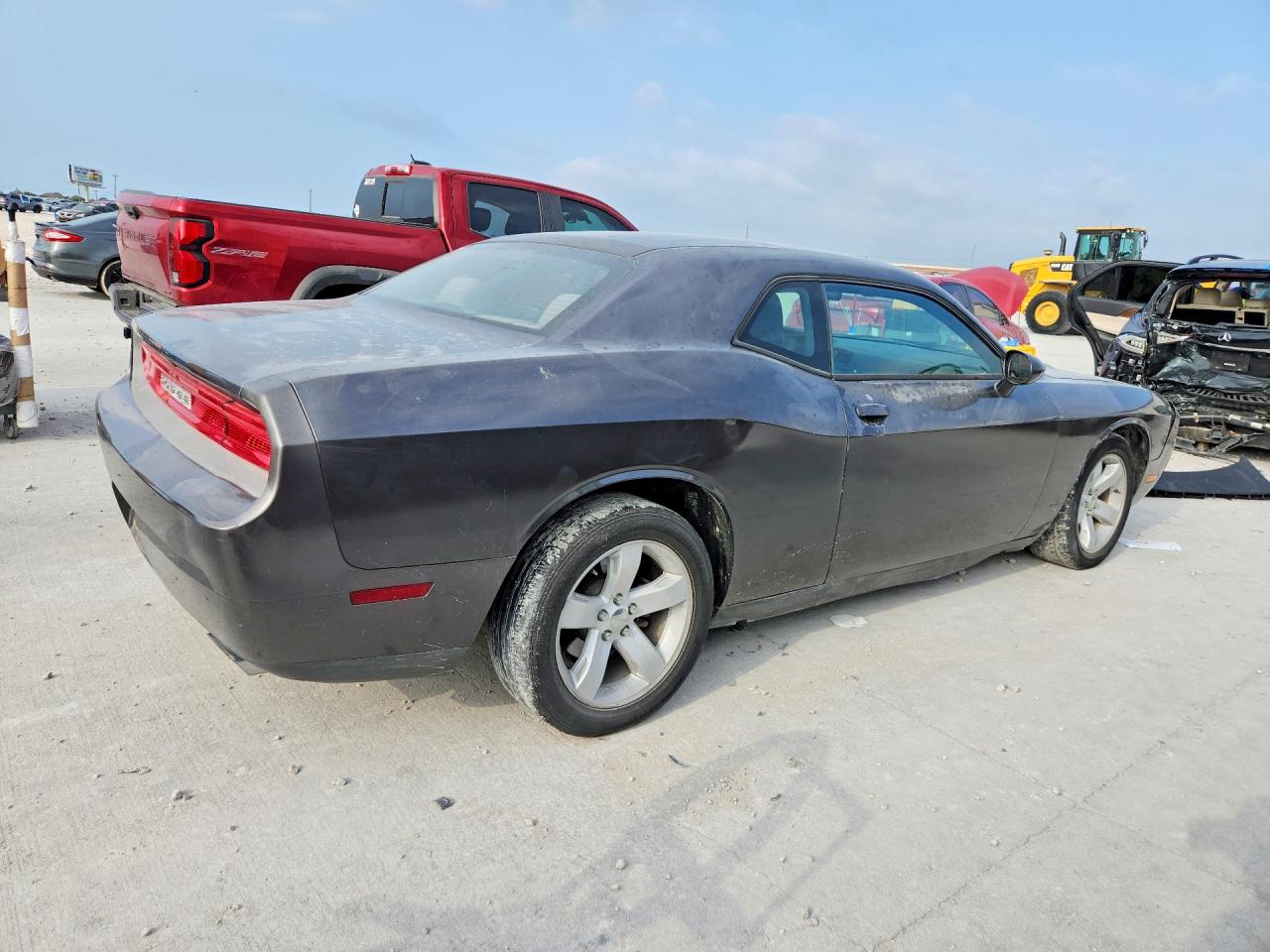2013 Dodge Challenger Sxt Gray vin: 2C3CDYAG0DH669953