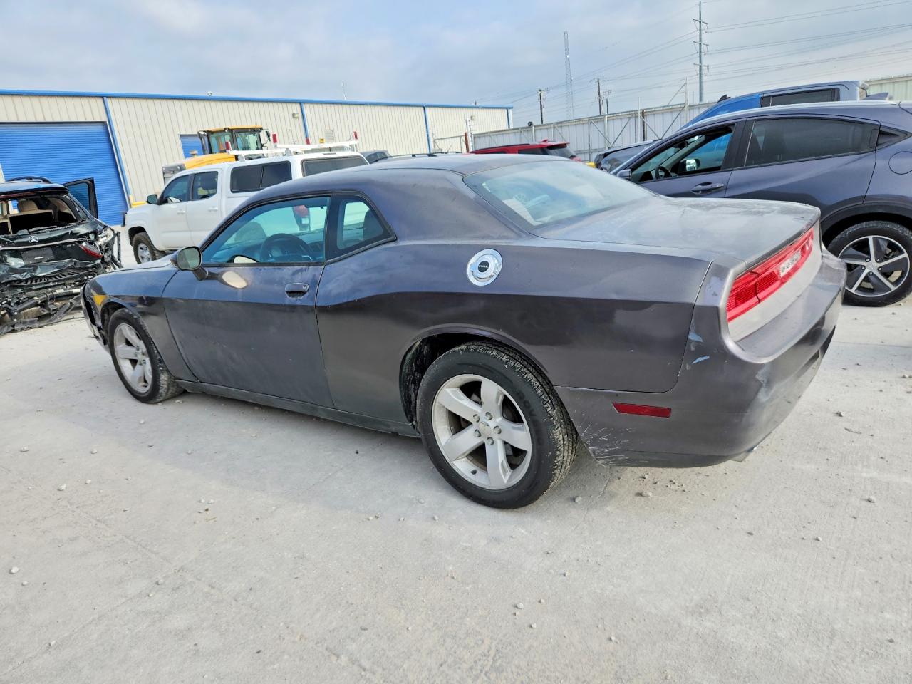 2013 Dodge Challenger Sxt Gray vin: 2C3CDYAG0DH669953