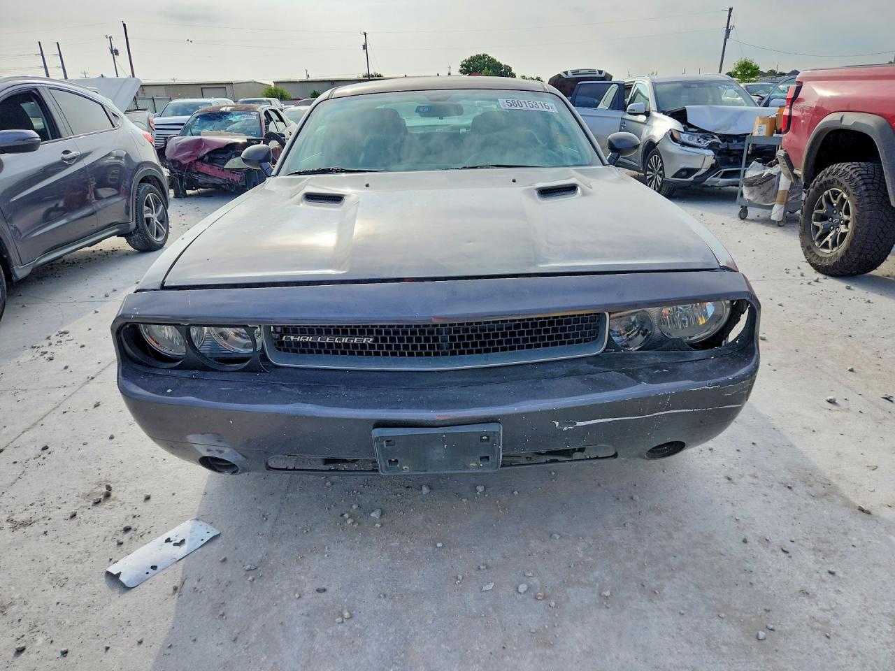 2013 Dodge Challenger Sxt Gray vin: 2C3CDYAG0DH669953