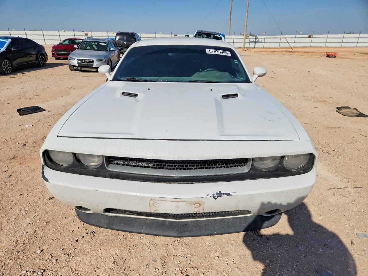 2013 Dodge Challenger Sxt White vin: 2C3CDYAG0DH692214
