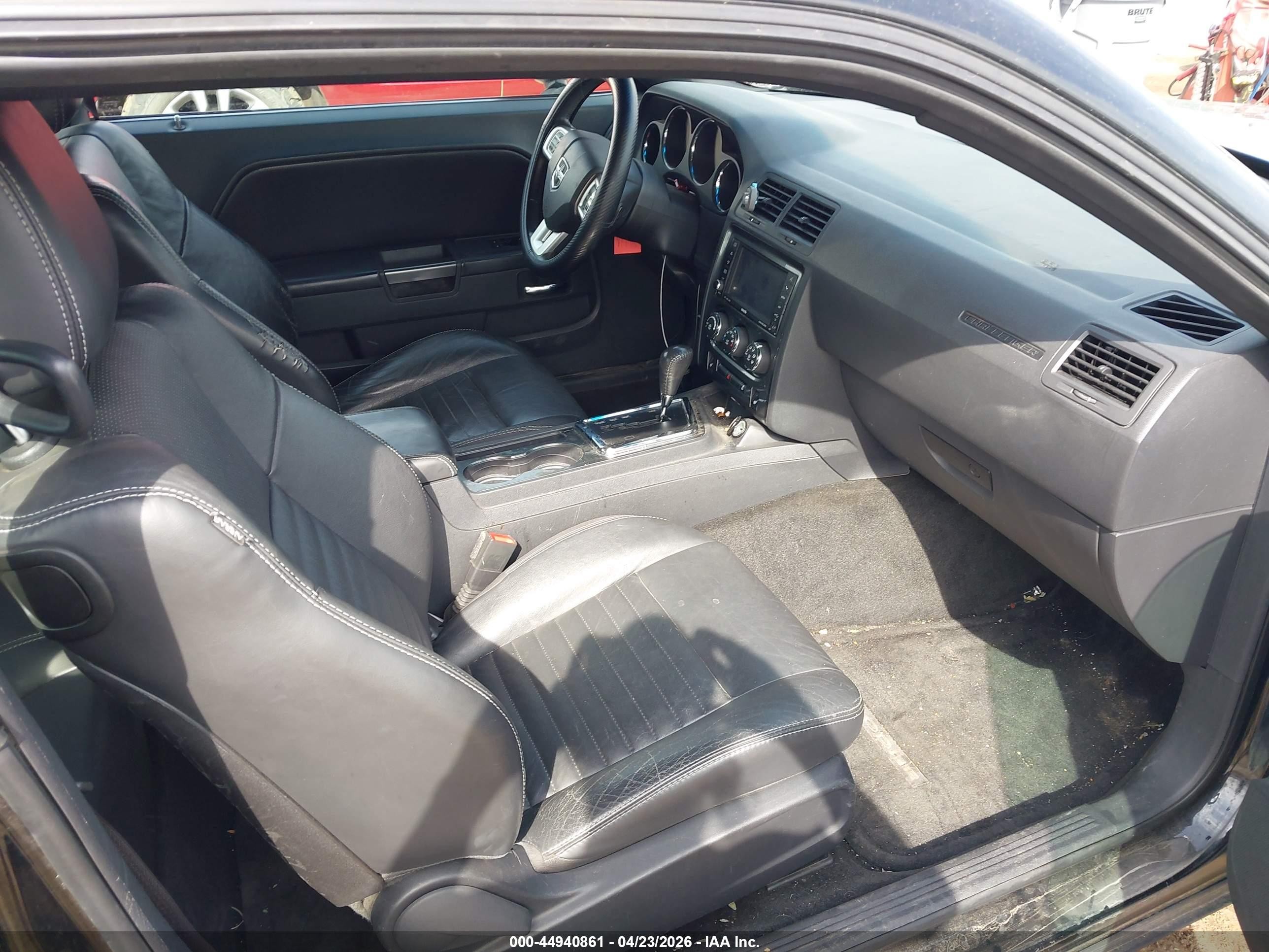 2013 Dodge Challenger Sxt Plus Black vin: 2C3CDYAG0DH741802