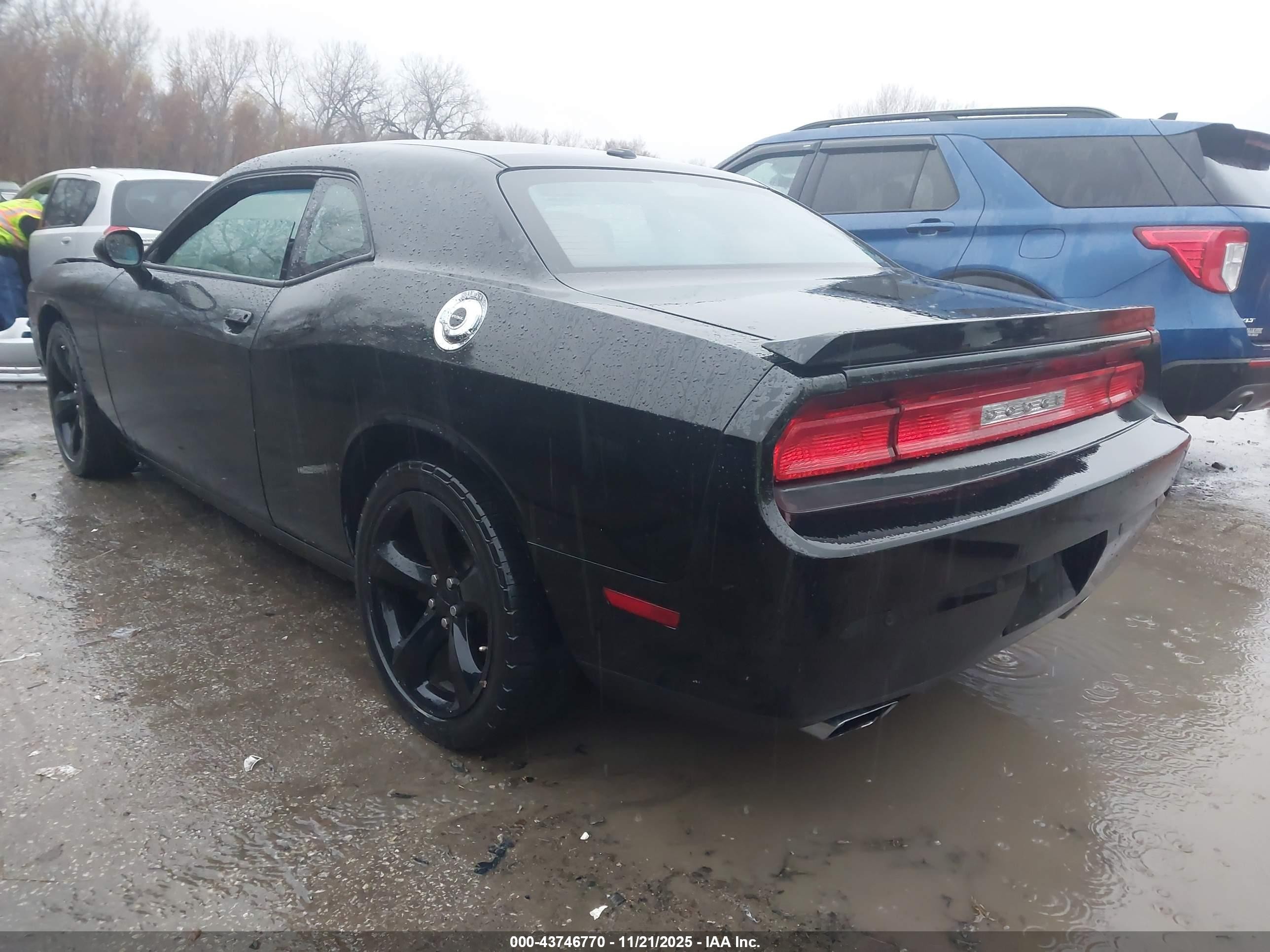2014 Dodge Challenger Sxt Plus Black vin: 2C3CDYAG0EH115314