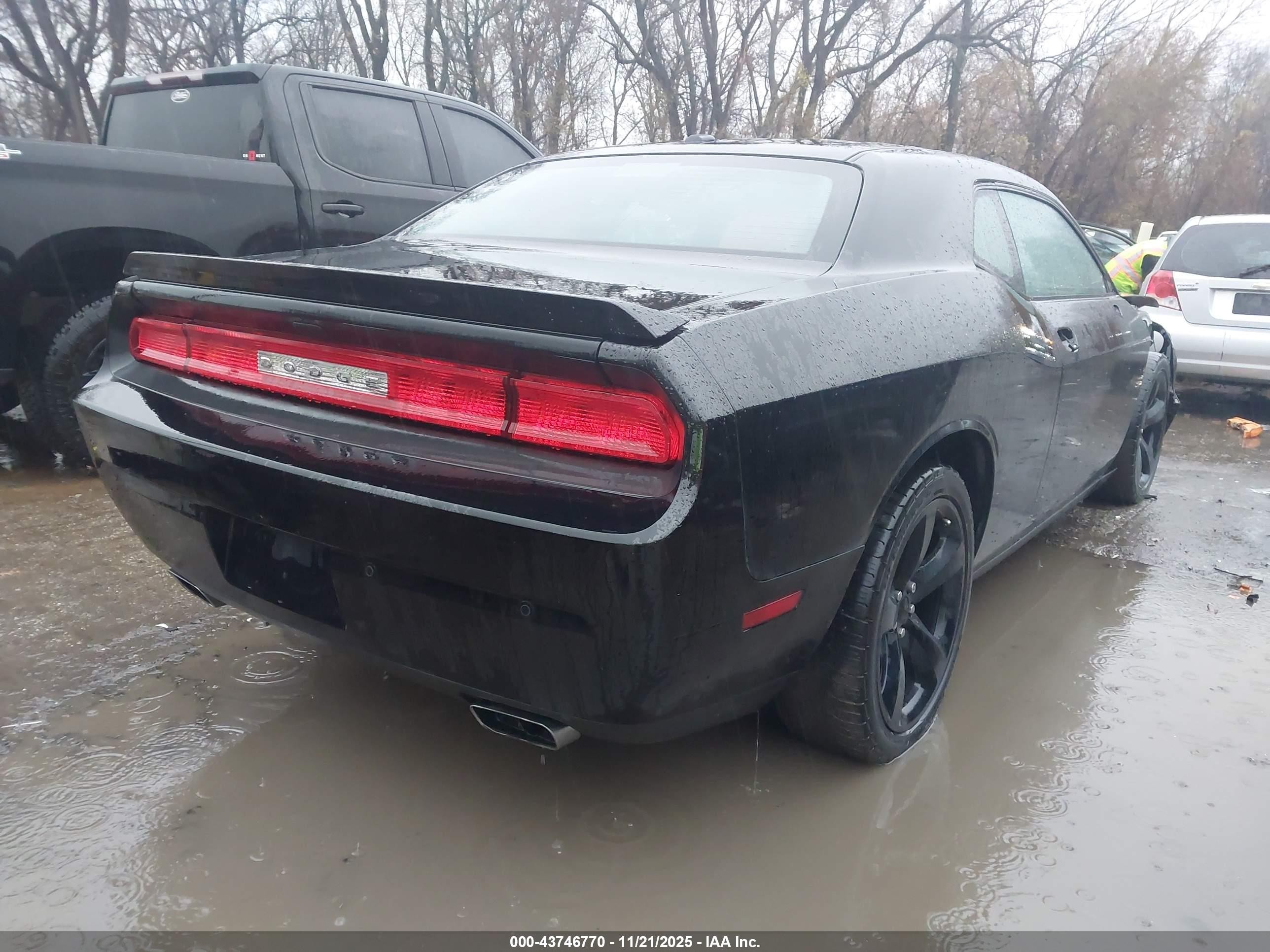 2014 Dodge Challenger Sxt Plus Black vin: 2C3CDYAG0EH115314