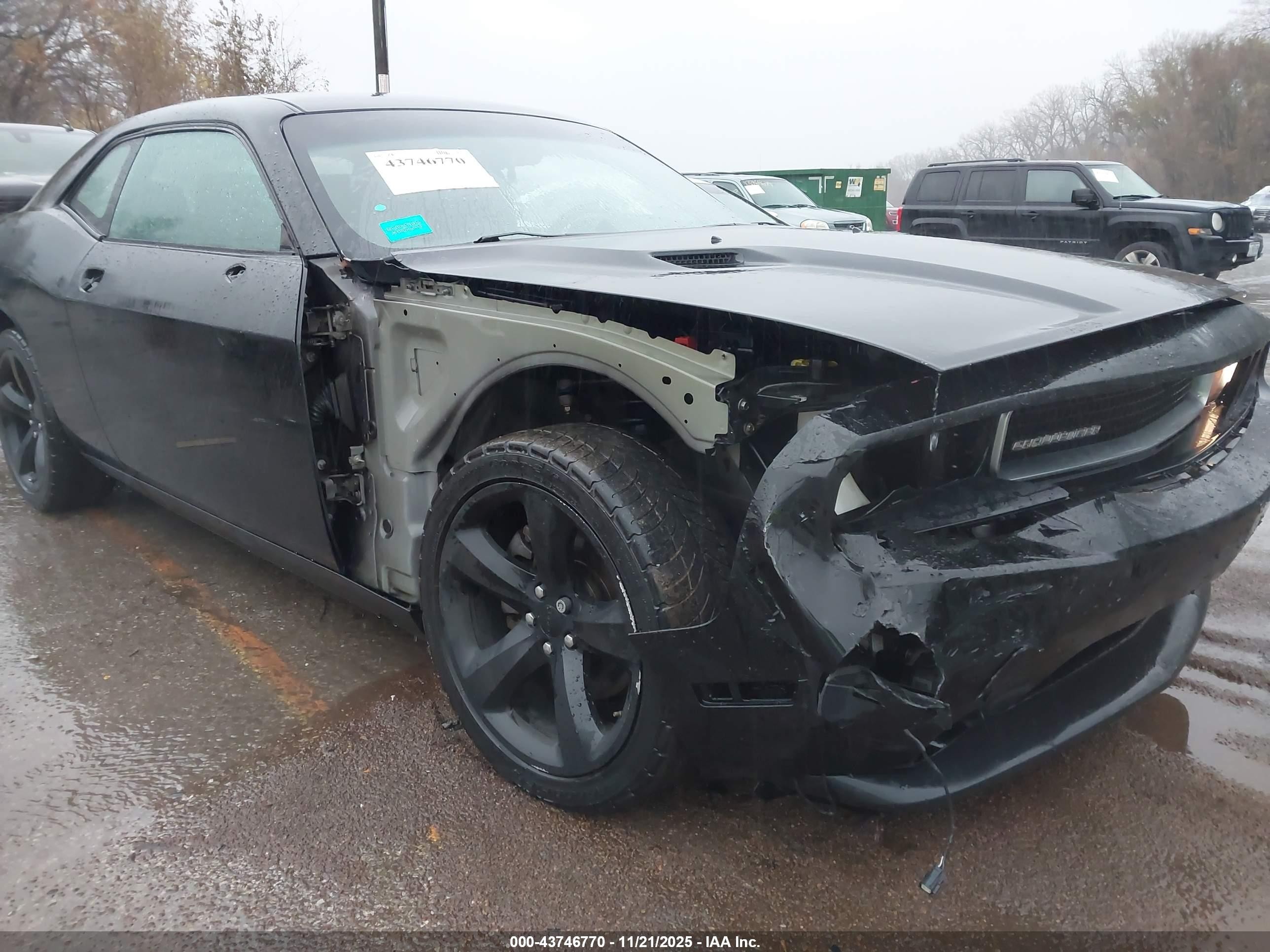 2014 Dodge Challenger Sxt Plus Black vin: 2C3CDYAG0EH115314