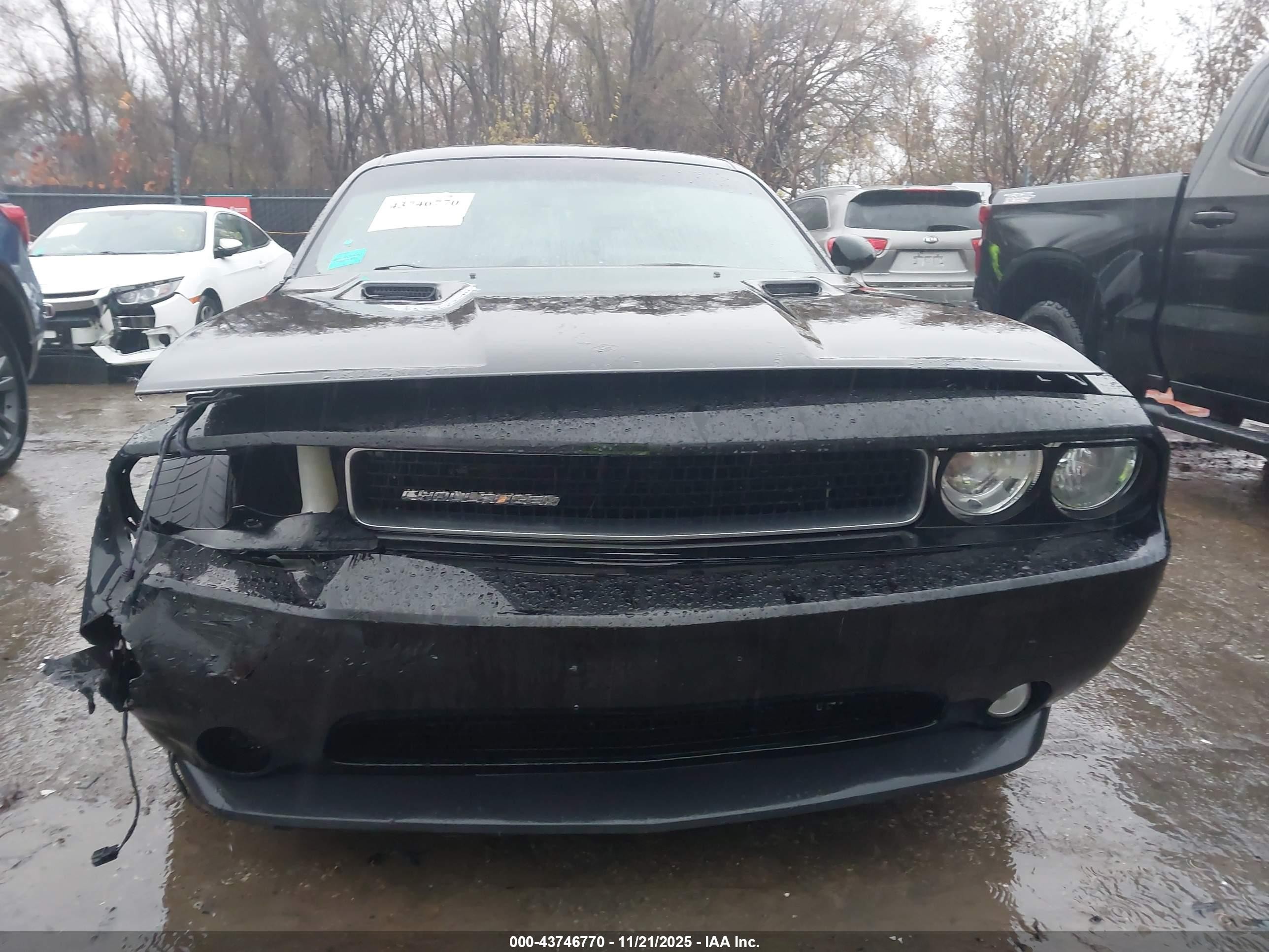 2014 Dodge Challenger Sxt Plus Black vin: 2C3CDYAG0EH115314