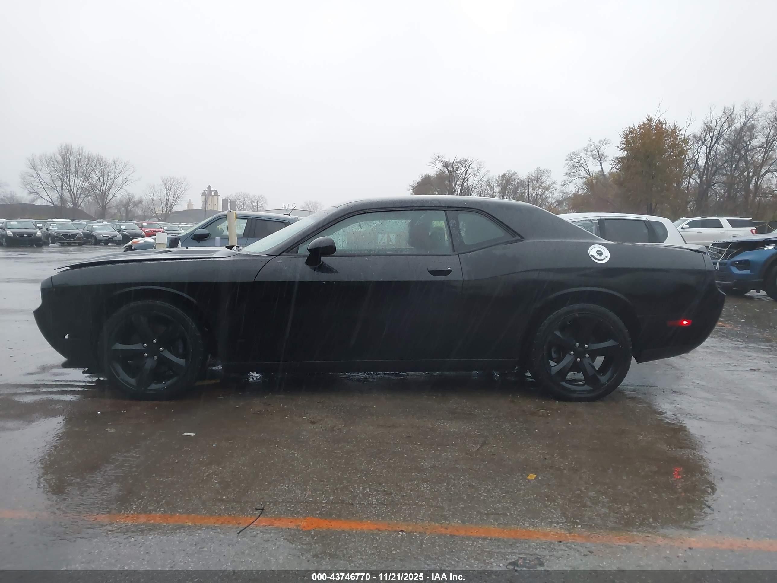 2014 Dodge Challenger Sxt Plus Black vin: 2C3CDYAG0EH115314