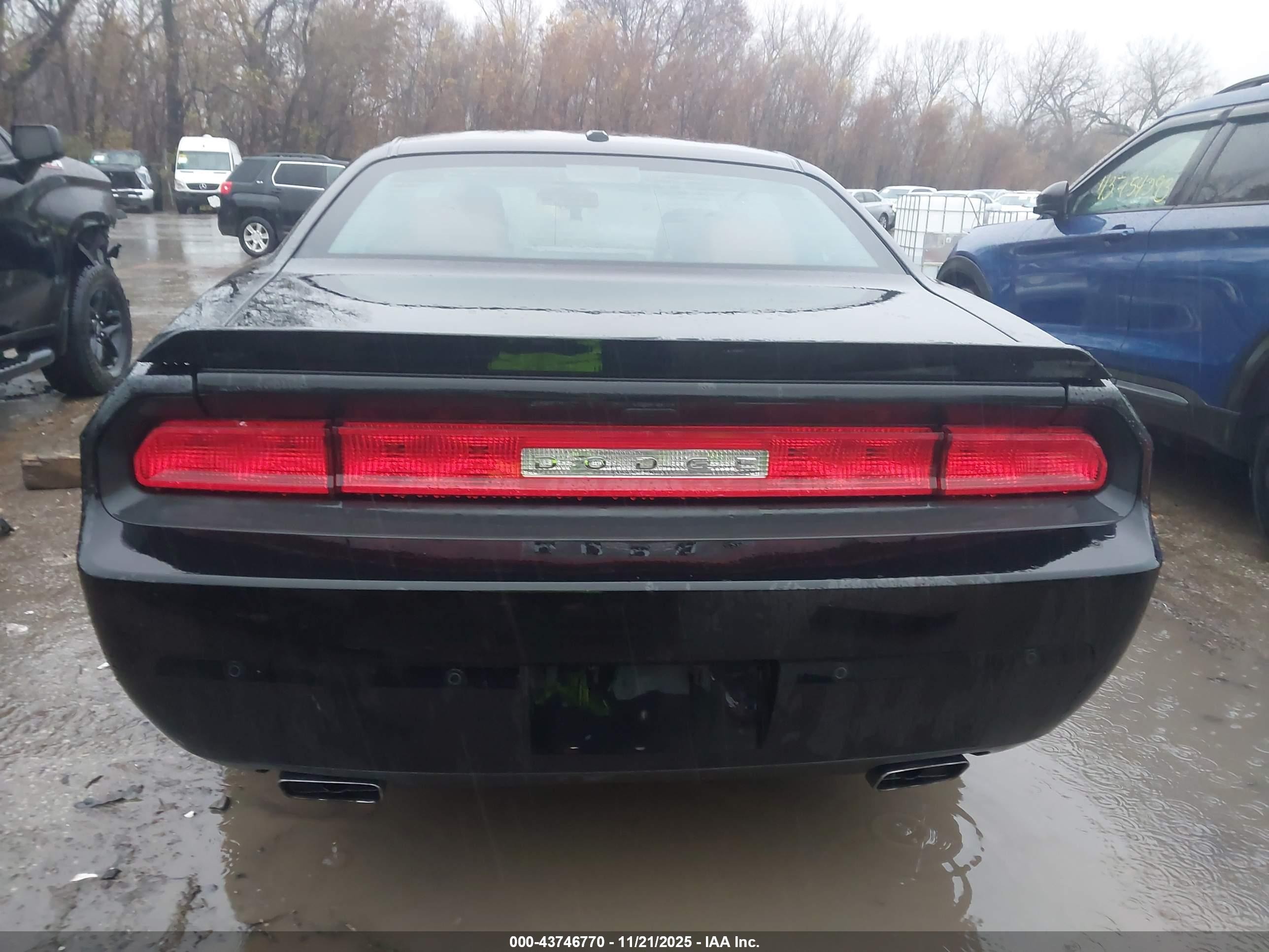 2014 Dodge Challenger Sxt Plus Black vin: 2C3CDYAG0EH115314
