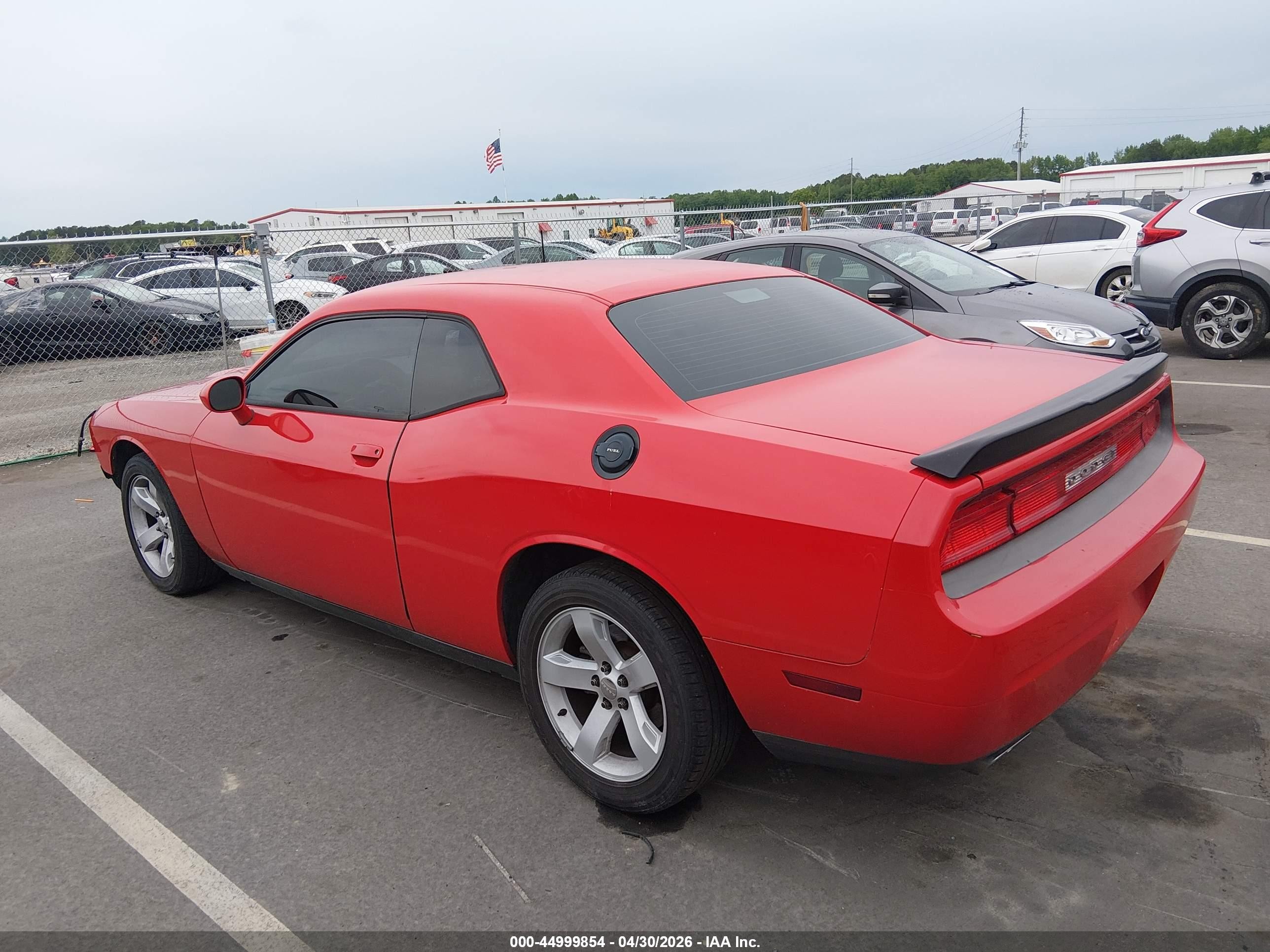 2014 Dodge Challenger Sxt Red vin: 2C3CDYAG0EH127141